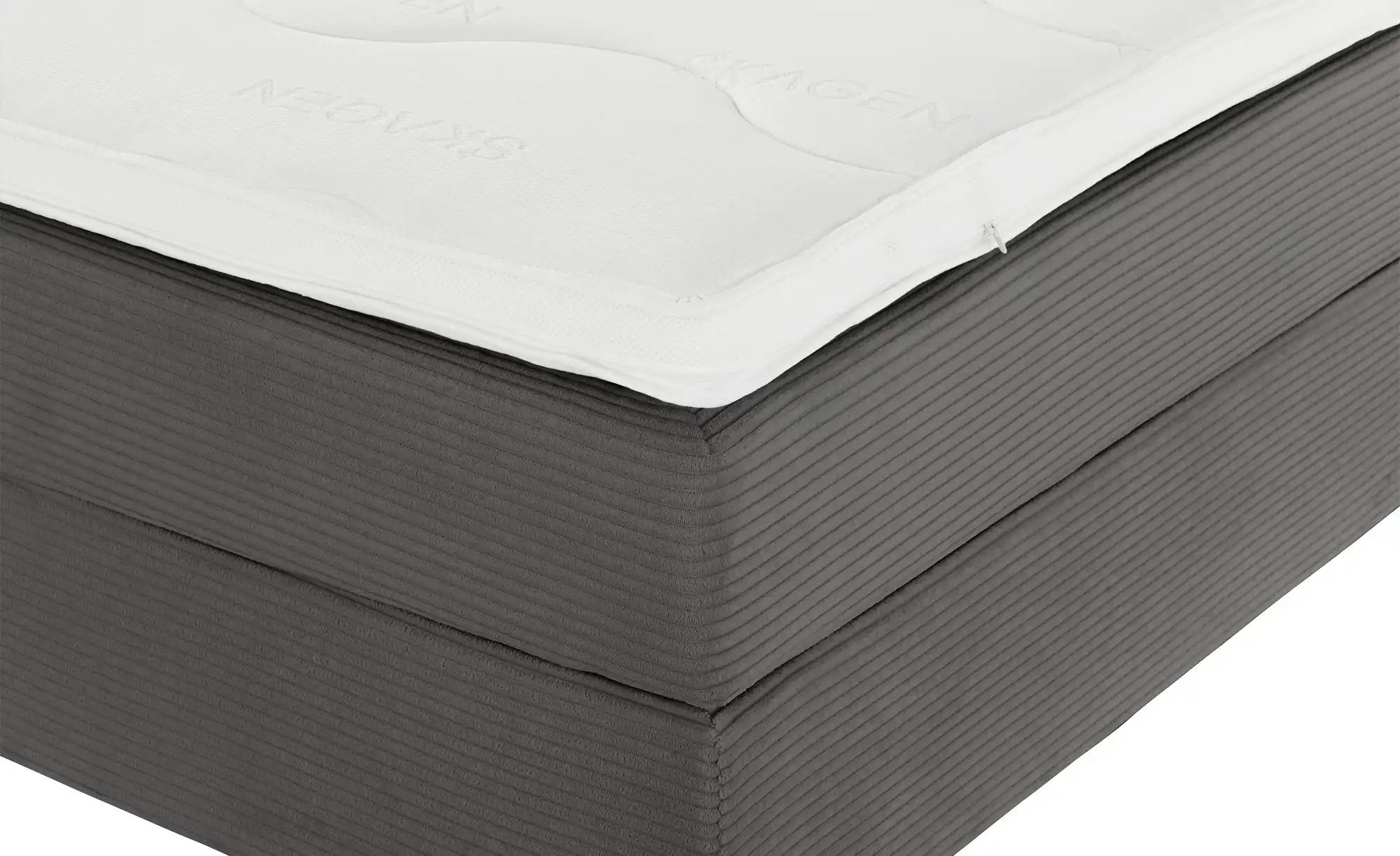 SKAGEN STUDIO Boxspringbett  Vestre ¦ grau ¦ Maße (cm): B: 174 H: 123 Bette günstig online kaufen