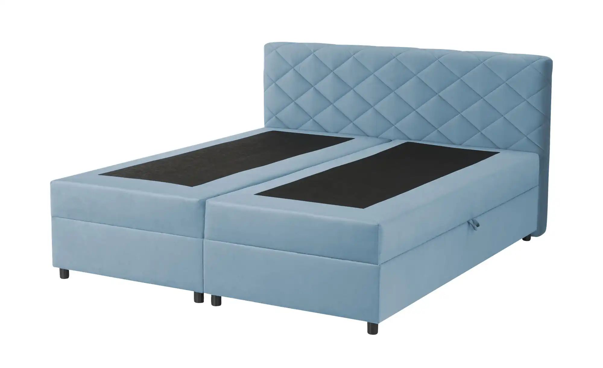 Boxbett mit Bettkasten Vegas II ¦ blau ¦ Maße (cm): B: 186 H: 104 Betten > günstig online kaufen