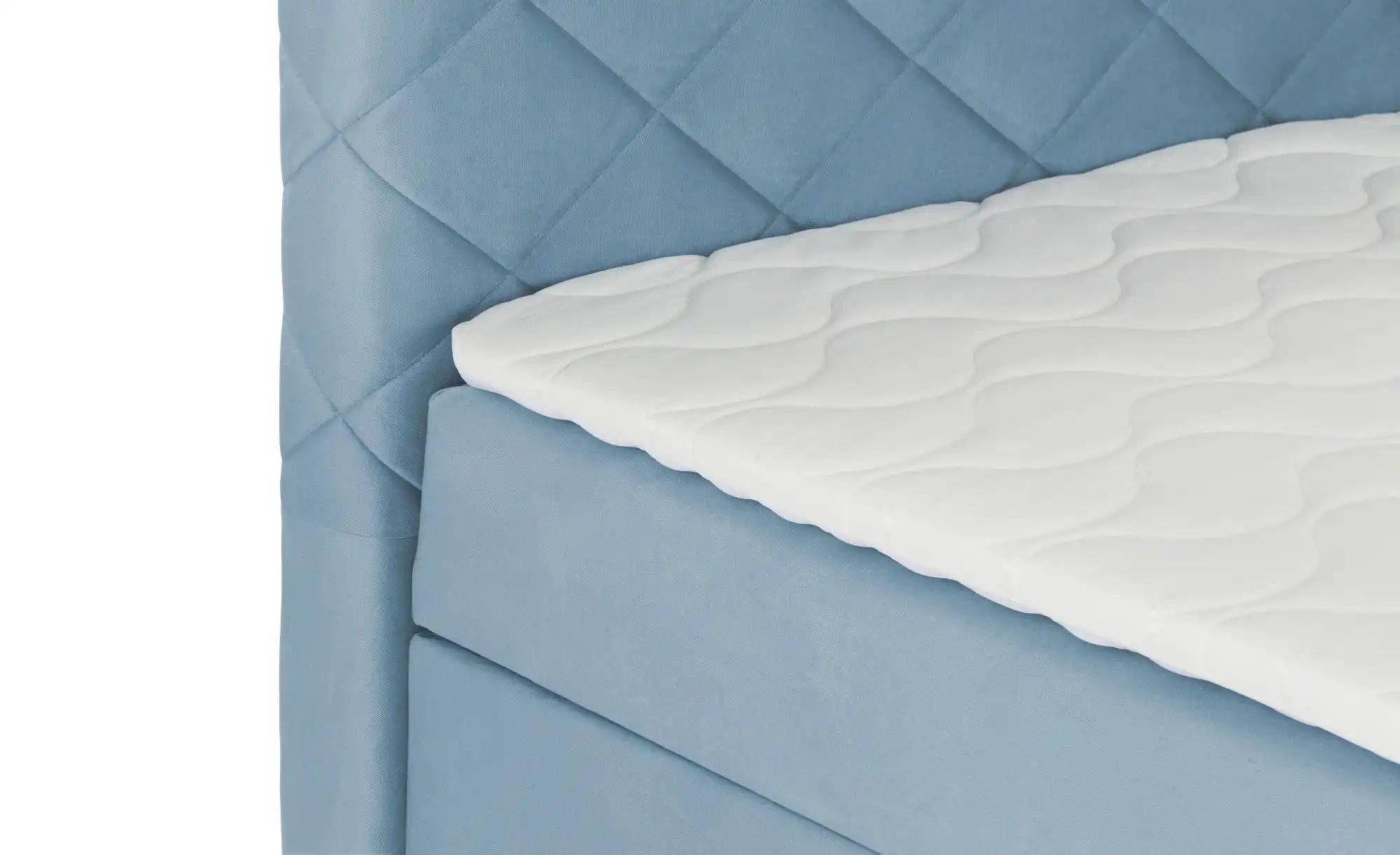 Boxbett mit Bettkasten Vegas II ¦ blau ¦ Maße (cm): B: 166 H: 104 Betten > günstig online kaufen