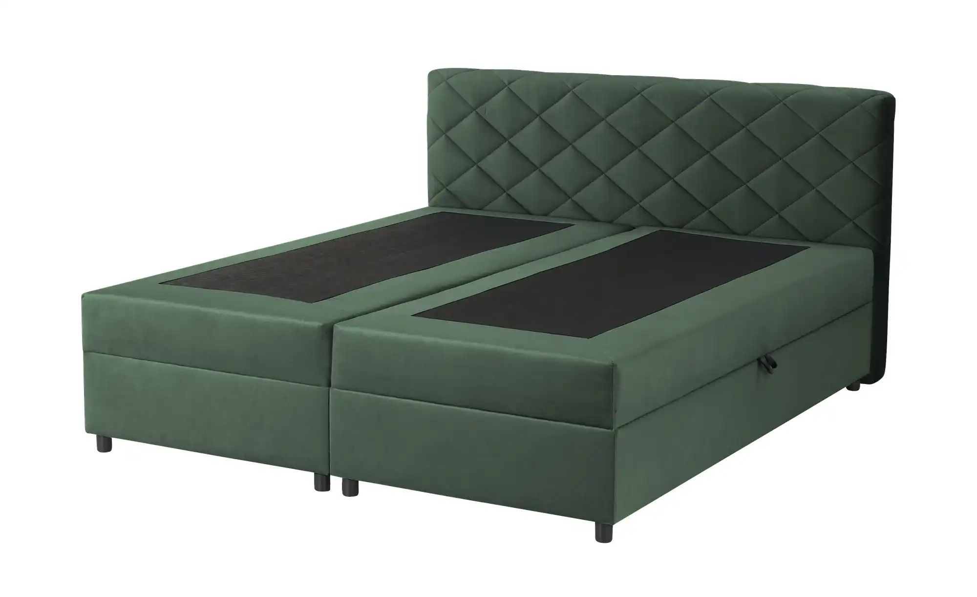 Boxbett mit Bettkasten Vegas II ¦ grün ¦ Maße (cm): B: 166 H: 104 Betten > günstig online kaufen