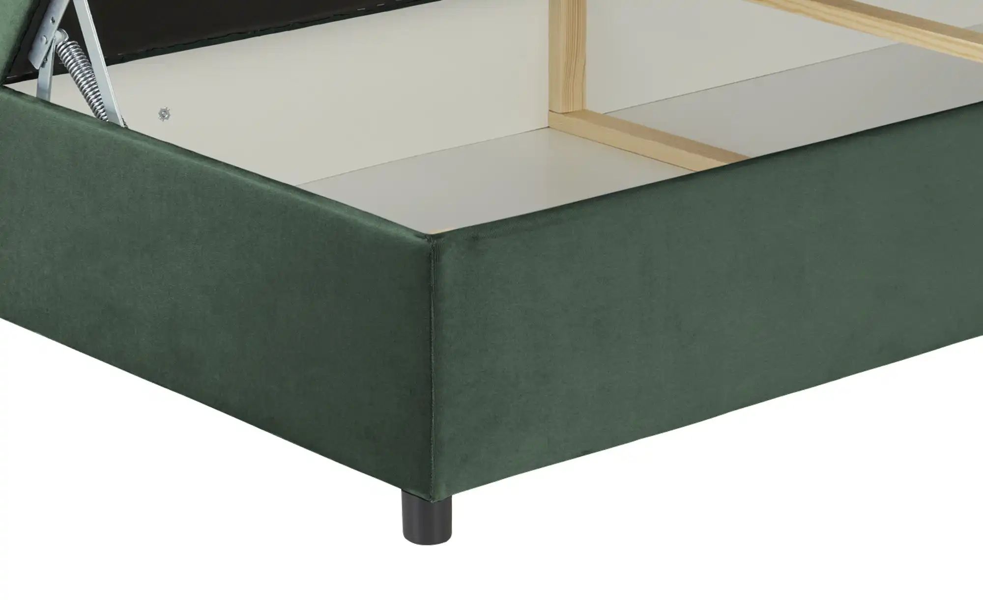 Boxbett mit Bettkasten Vegas II ¦ grün ¦ Maße (cm): B: 186 H: 104 Betten > günstig online kaufen