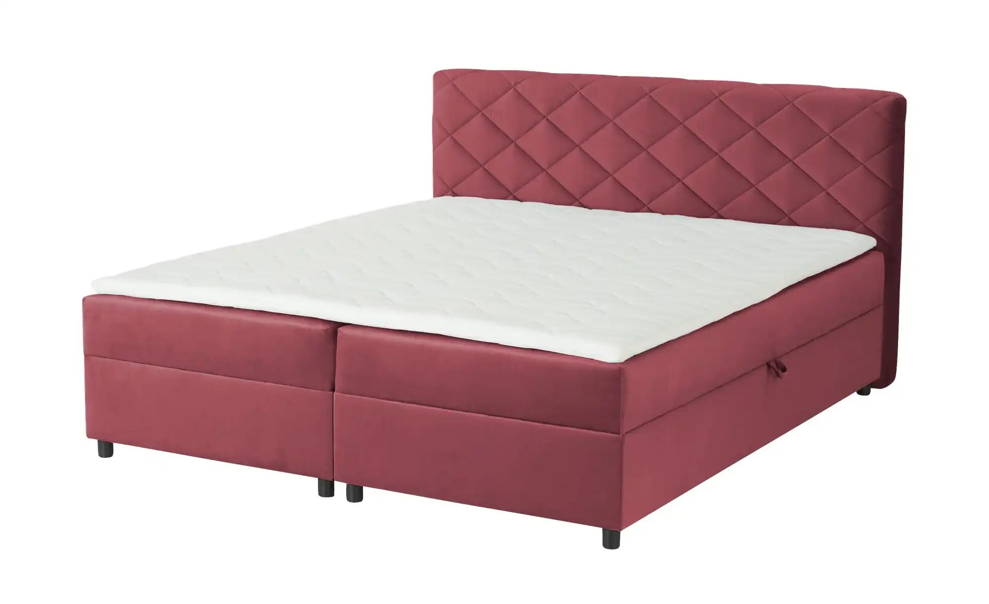 Boxbett mit Bettkasten Vegas II ¦ rot ¦ Maße (cm): B: 186 H: 104 Betten > K günstig online kaufen