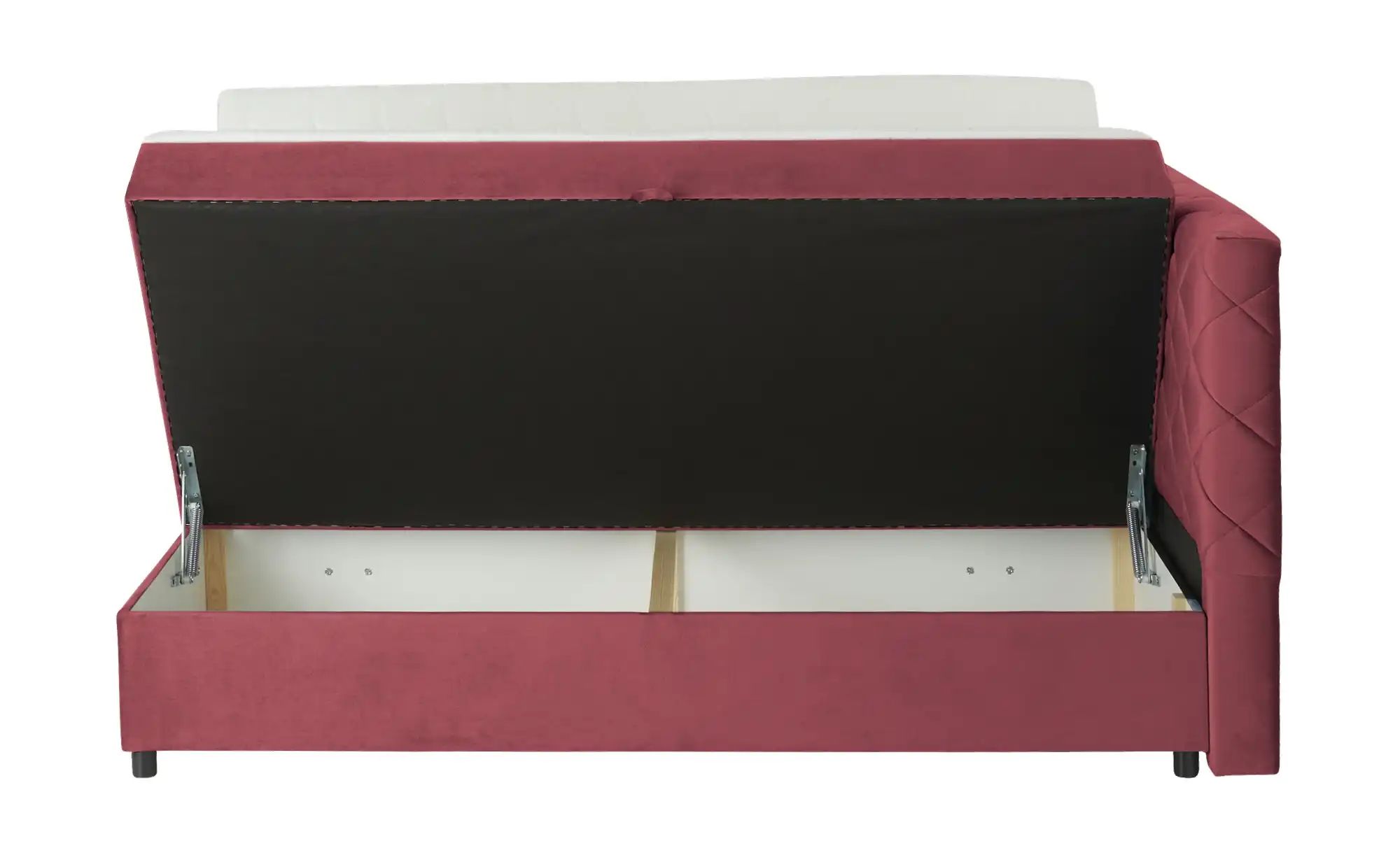 Boxbett mit Bettkasten Vegas II ¦ rot ¦ Maße (cm): B: 186 H: 104 Betten > K günstig online kaufen