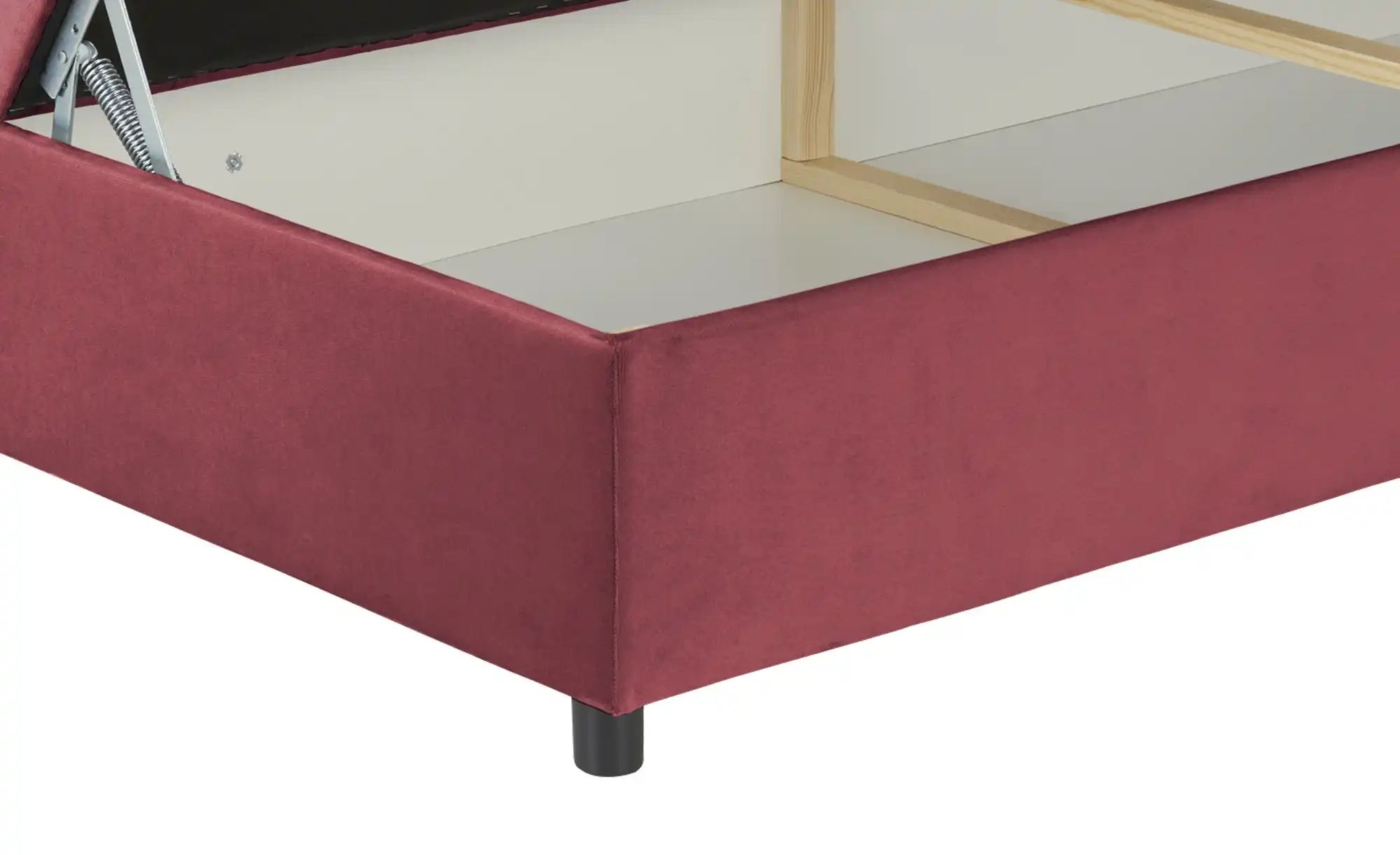 Boxbett mit Bettkasten Vegas II ¦ rot ¦ Maße (cm): B: 148 H: 104 Betten > K günstig online kaufen