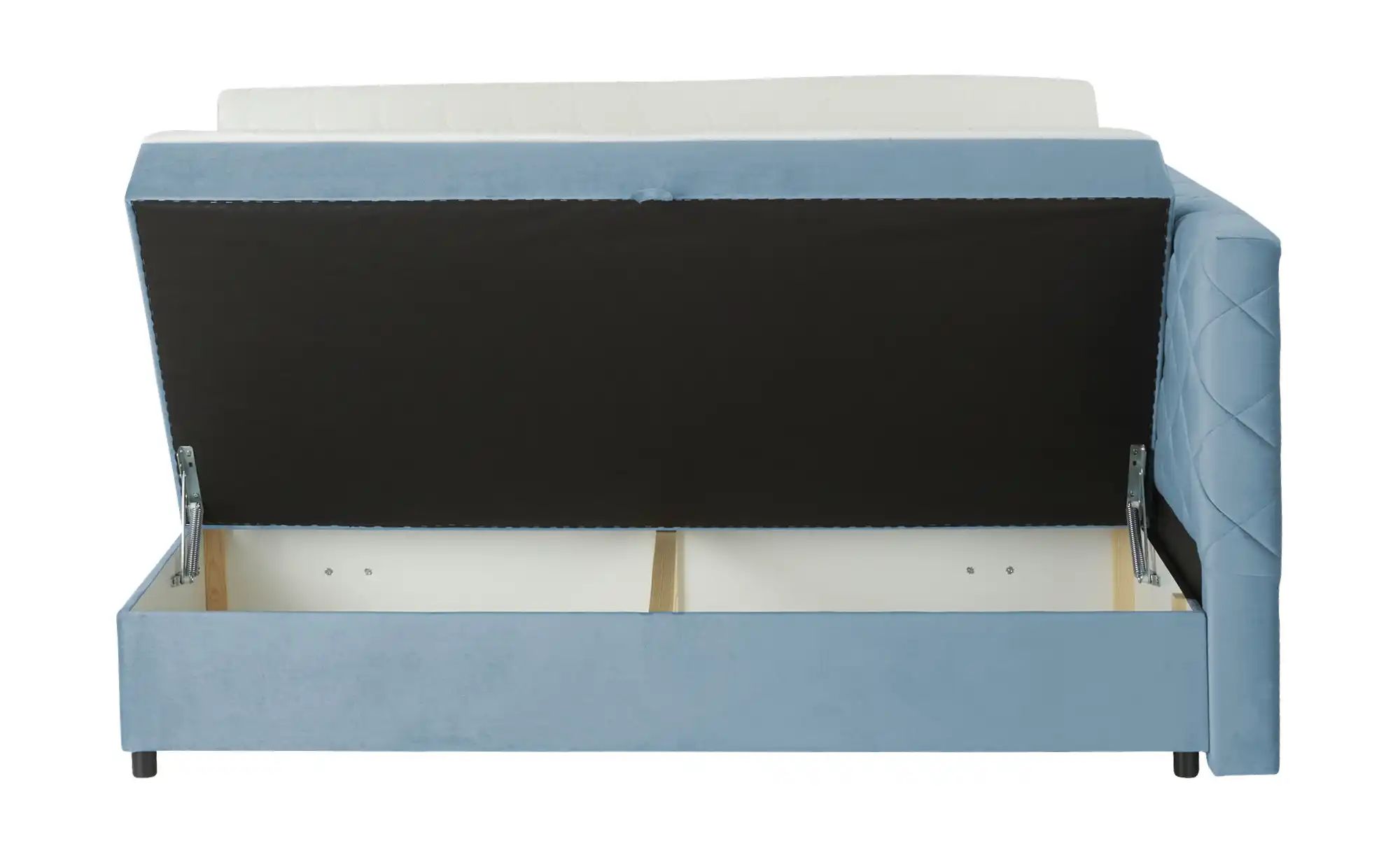 Boxbett mit Bettkasten Vegas II ¦ blau ¦ Maße (cm): B: 188 H: 104 Betten > günstig online kaufen