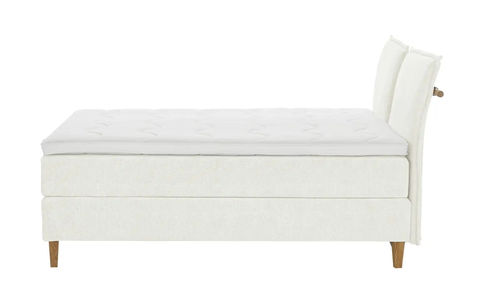 SKAGEN STUDIO Boxspringbett  Voodie ¦ creme ¦ Maße (cm): B: 202 H: 107 Bett günstig online kaufen