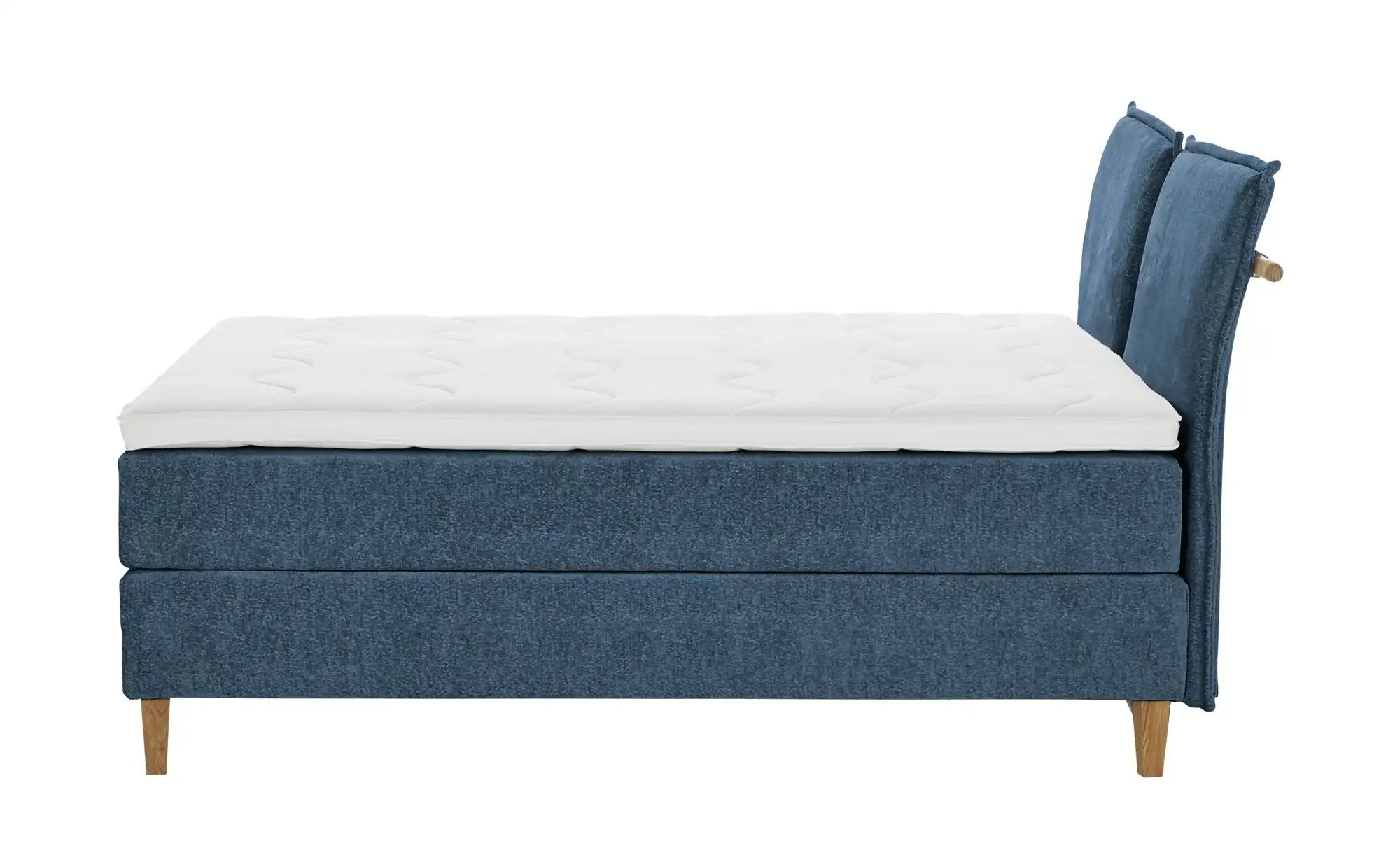 SKAGEN STUDIO Boxspringbett  Voodie ¦ blau ¦ Maße (cm): B: 222 H: 107 Bette günstig online kaufen