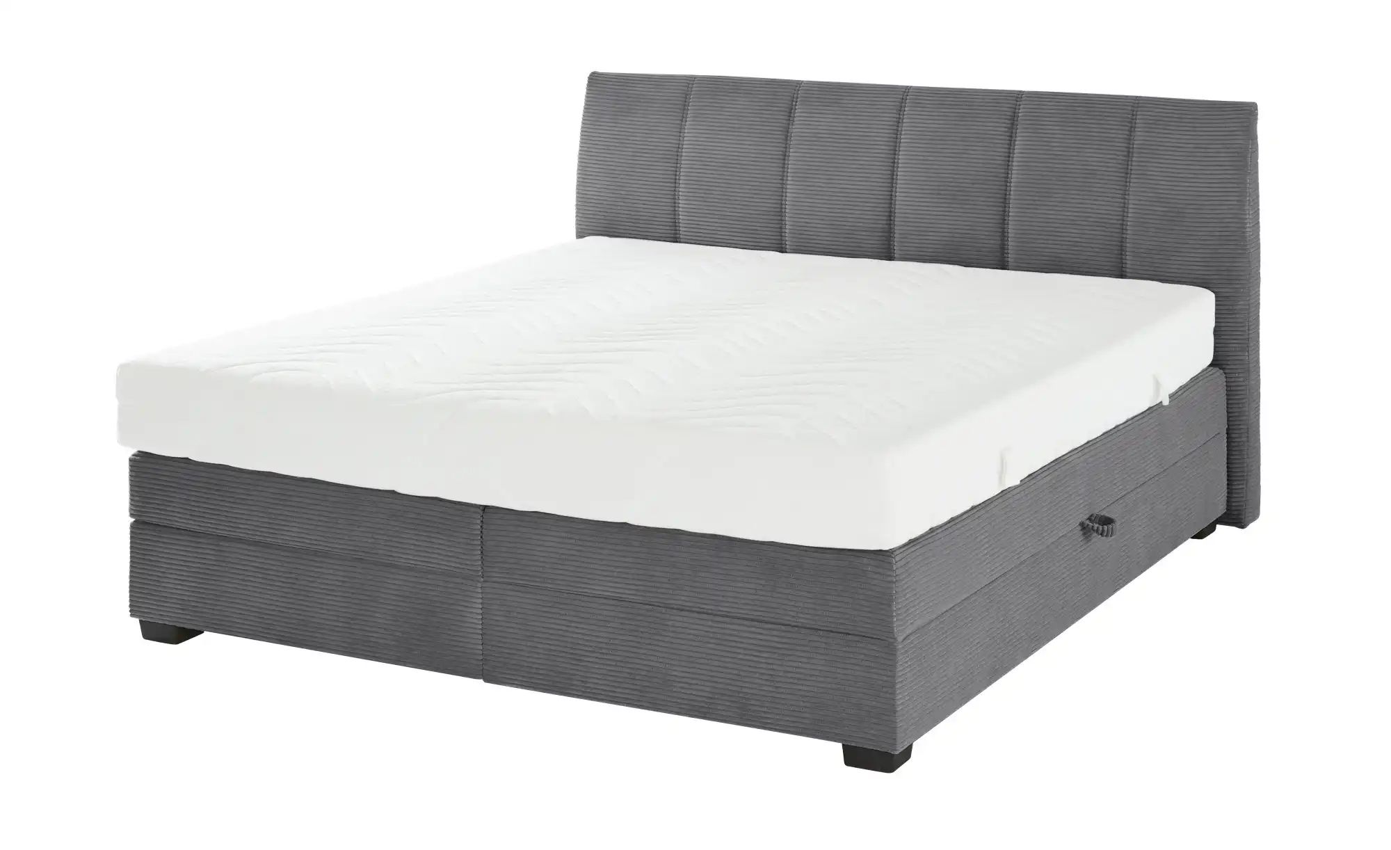 vanDoorn Boxspringbett  Chiara 2.0 ¦ grau ¦ Maße (cm): B: 192 H: 107 Betten günstig online kaufen