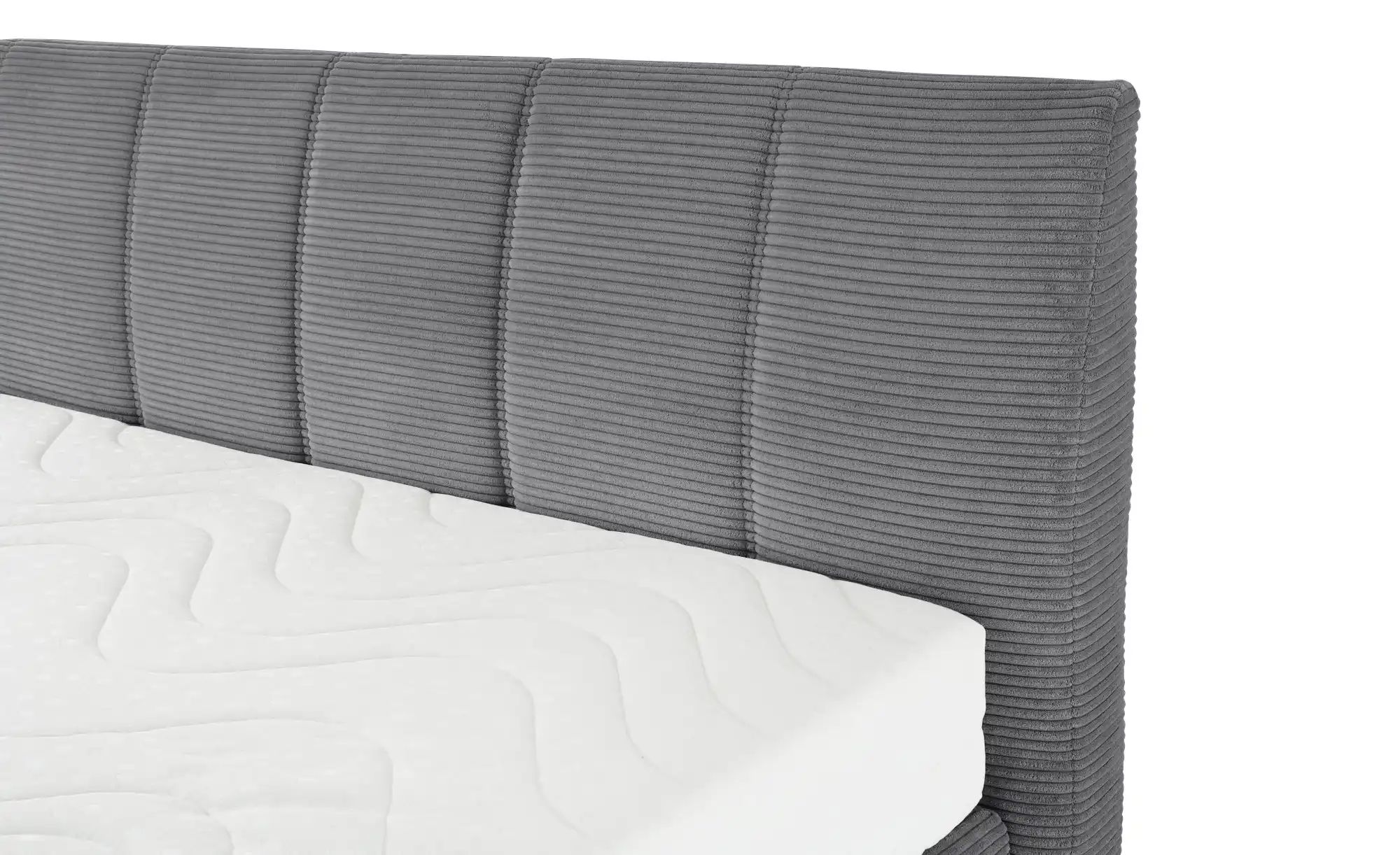 vanDoorn Boxspringbett  Chiara 2.0 ¦ grau ¦ Maße (cm): B: 212 H: 107 Betten günstig online kaufen