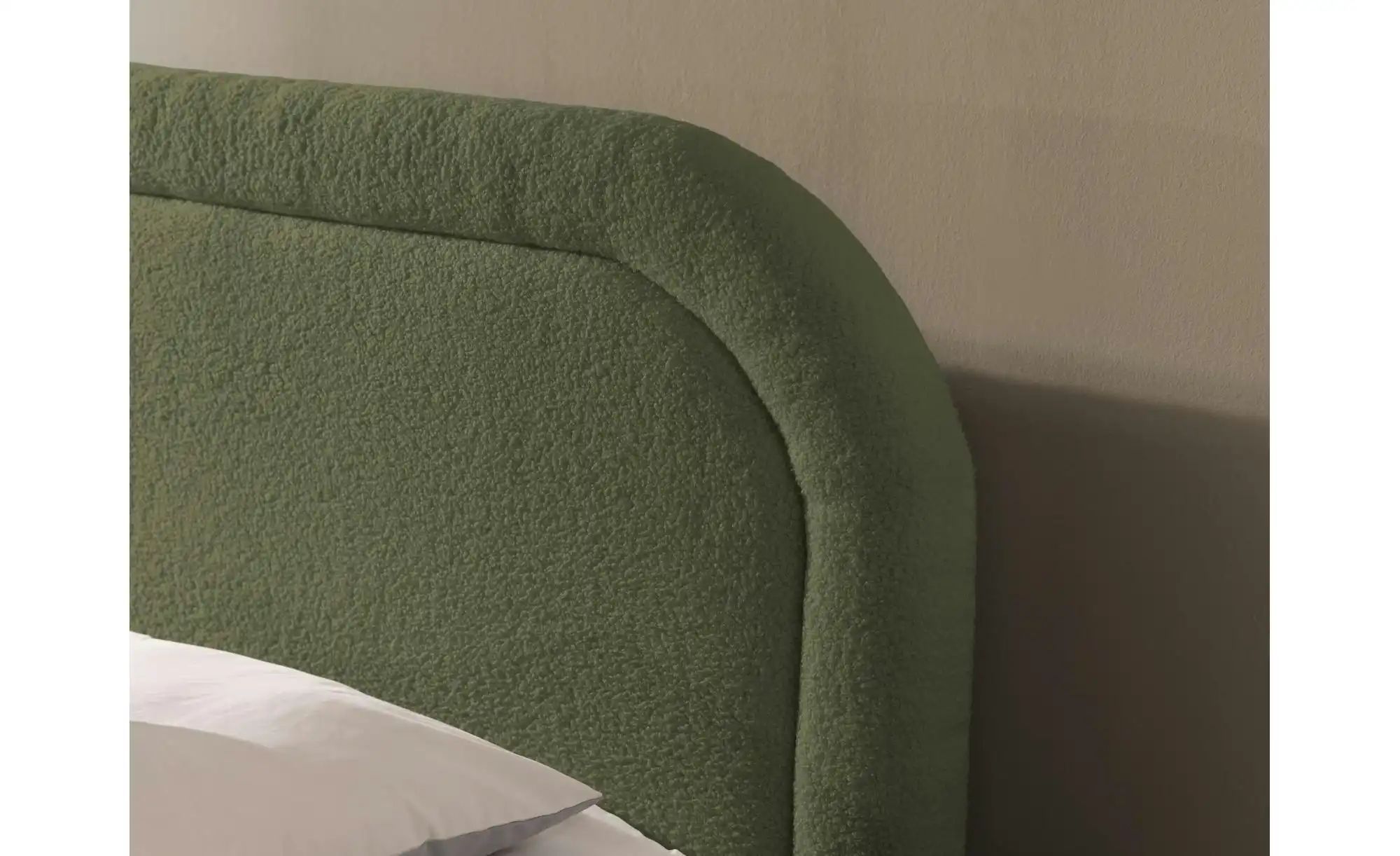 Boxspringbett   ¦ grün ¦ Maße (cm): B: 200 H: 120 Betten > Boxspringbetten günstig online kaufen