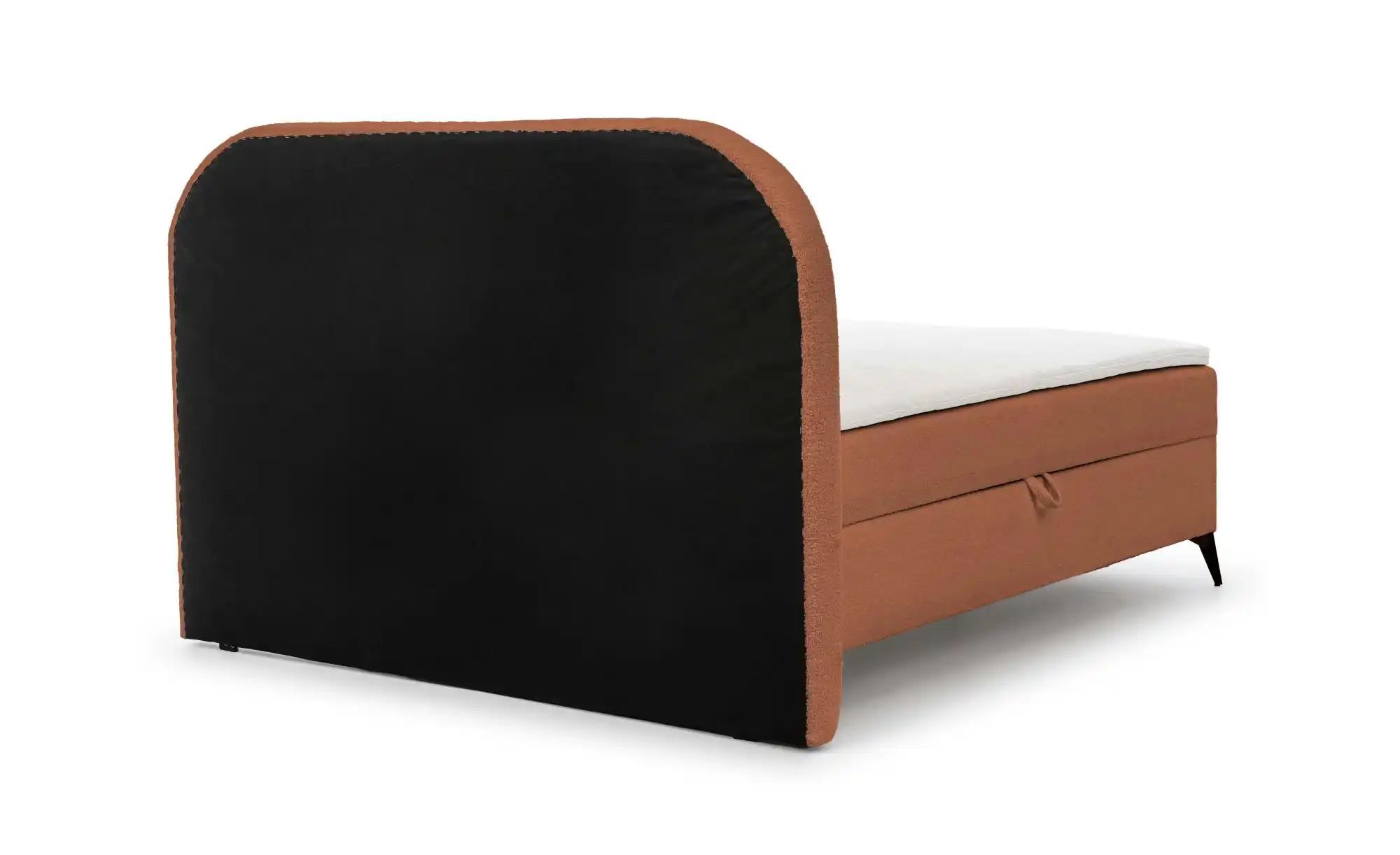 Boxspringbett   ¦ rot ¦ Maße (cm): B: 220 H: 120 Betten > Boxspringbetten - günstig online kaufen