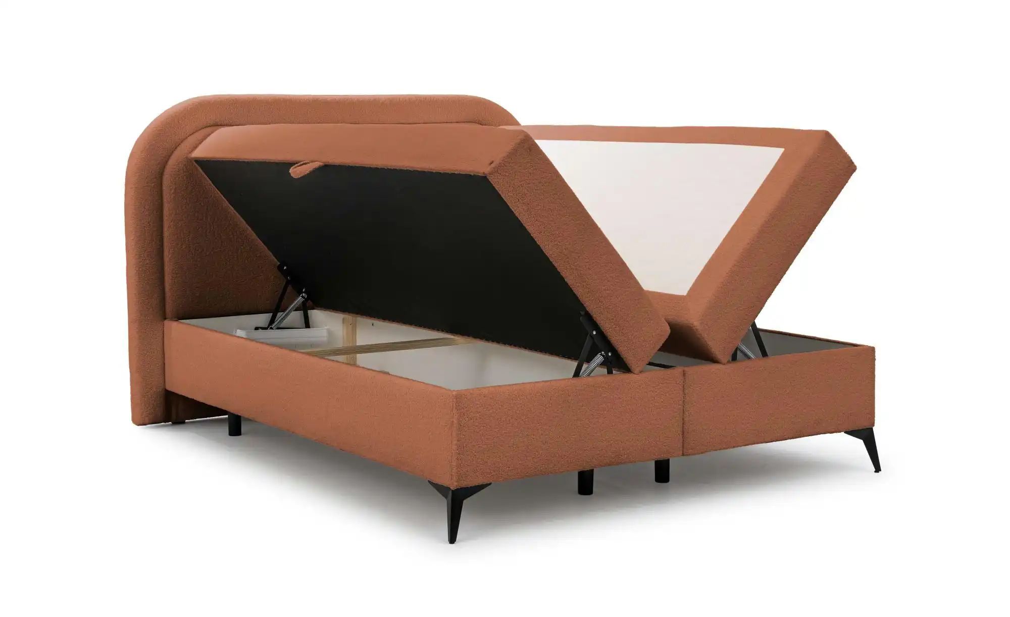 Thumbnail - Boxspringbett ¦ rot ¦ Maße (cm): B: 160 H: 120 Betten > Boxspringbetten - Höffner