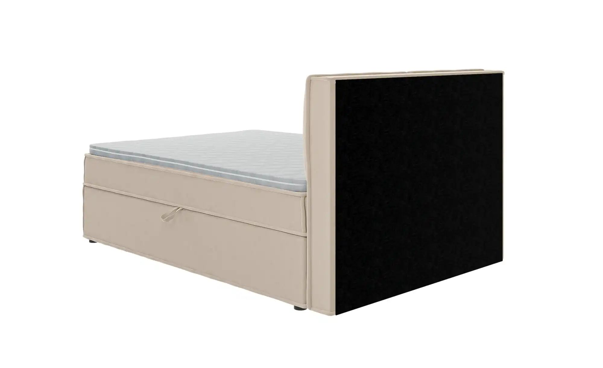 Boxbett mit Stauraum und Topper  H3 Uma ¦ beige ¦ Maße (cm): B: 140 H: 103 günstig online kaufen