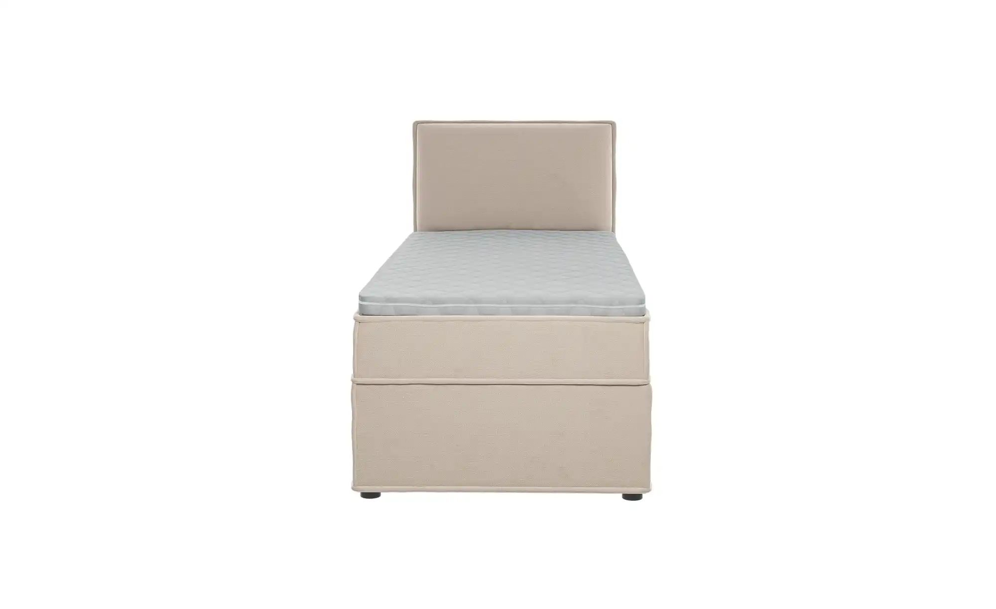 Boxbett mit Stauraum und Topper  H3 Uma ¦ beige ¦ Maße (cm): B: 90 H: 103 B günstig online kaufen