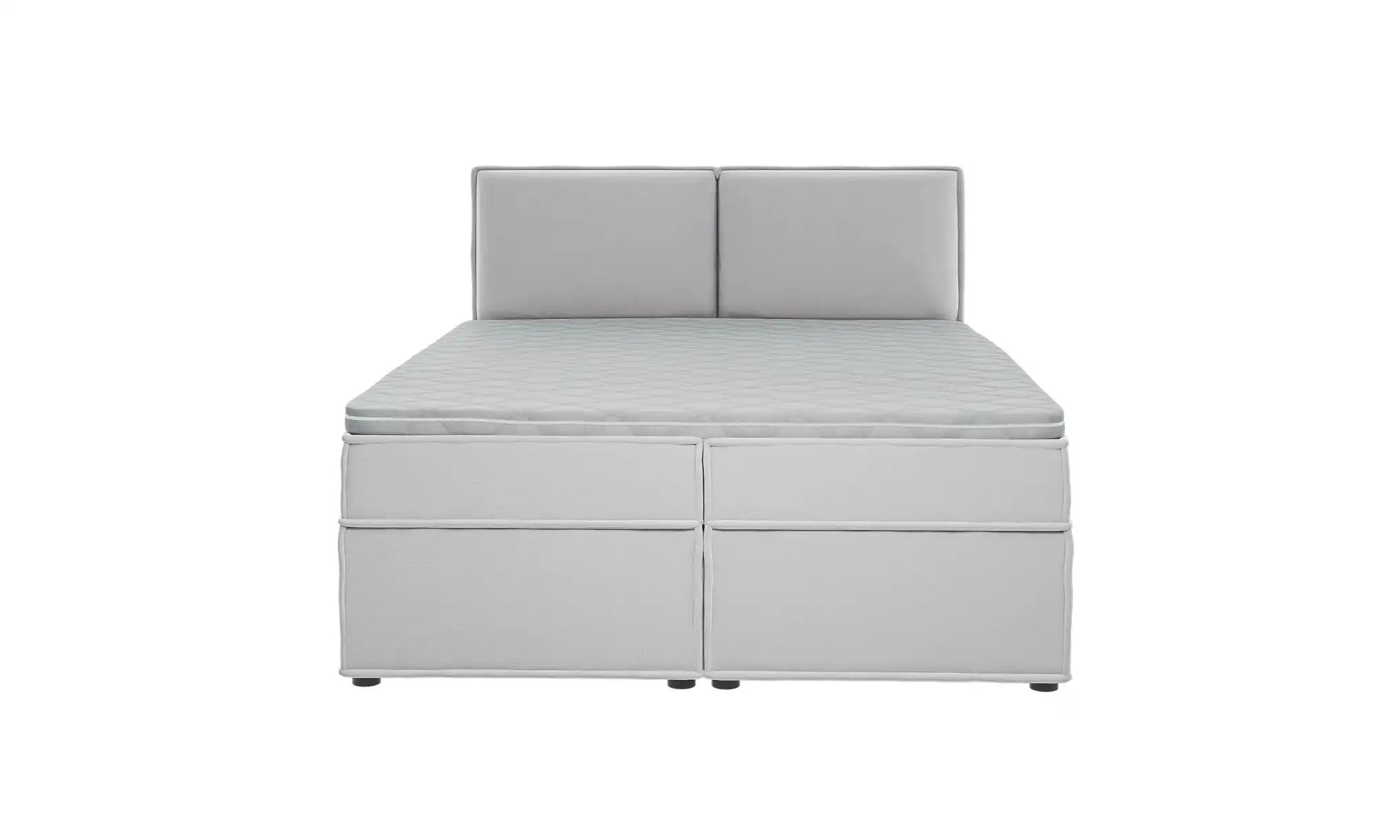 S-STYLE Boxbett mit Stauraum und Topper  H3 Uma ¦ silber ¦ Maße (cm): B: 16 günstig online kaufen