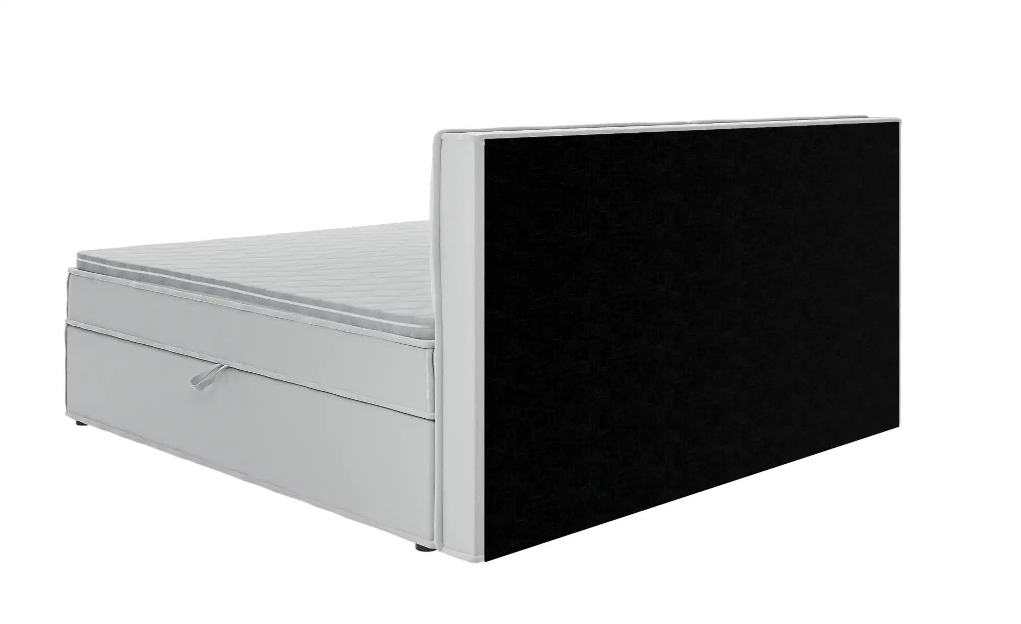 Thumbnail - Boxbett mit Stauraum und Topper  H3 Uma ¦ silber ¦ Maße (cm): B: 200 H: 103 Betten > Boxspringbetten - Höffner