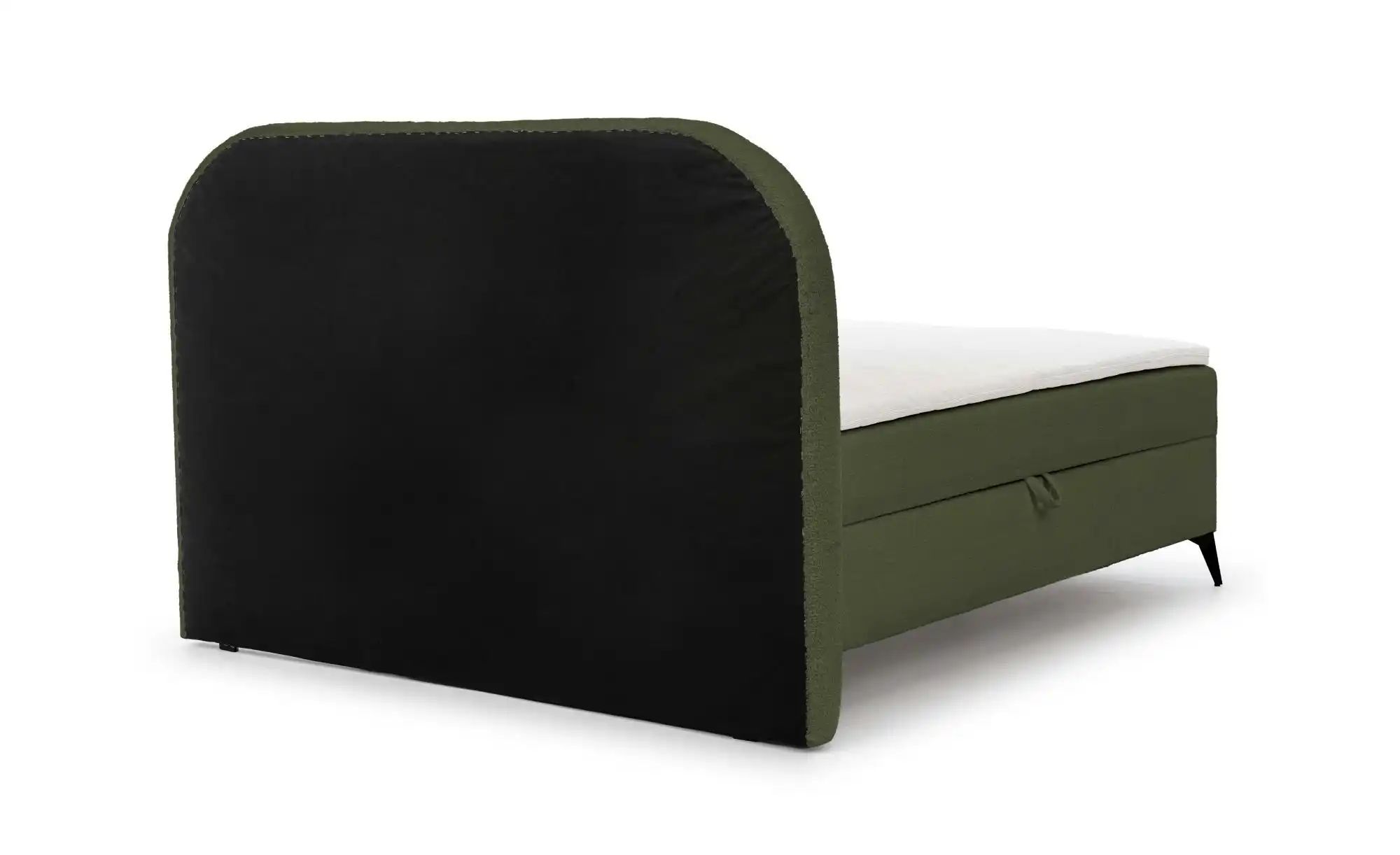 Boxspringbett   ¦ grün ¦ Maße (cm): B: 180 H: 120 Betten > Boxspringbetten günstig online kaufen