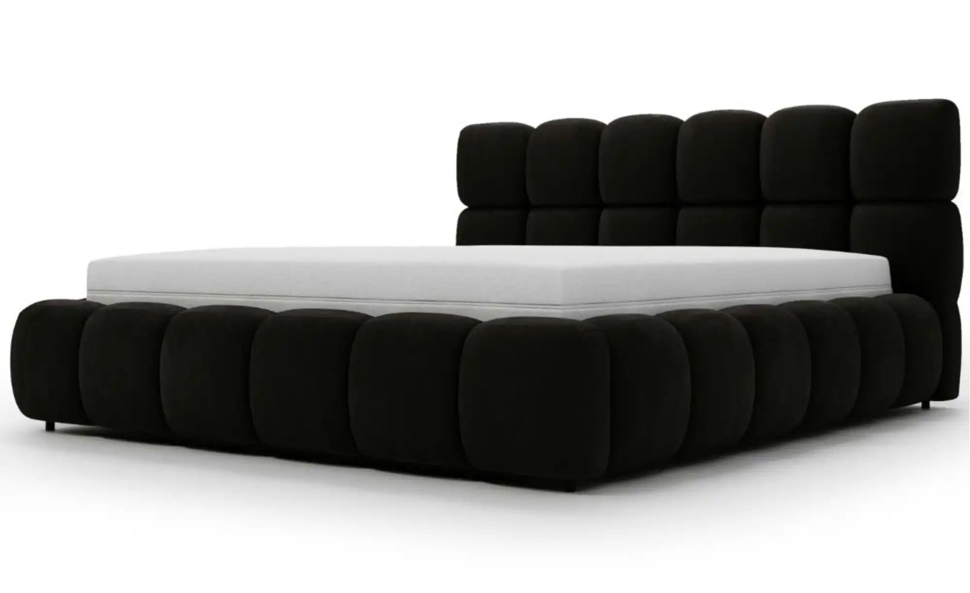 Polsterbett    schwarz  Maße (cm): B: 226 H: 107 | 05905242949375