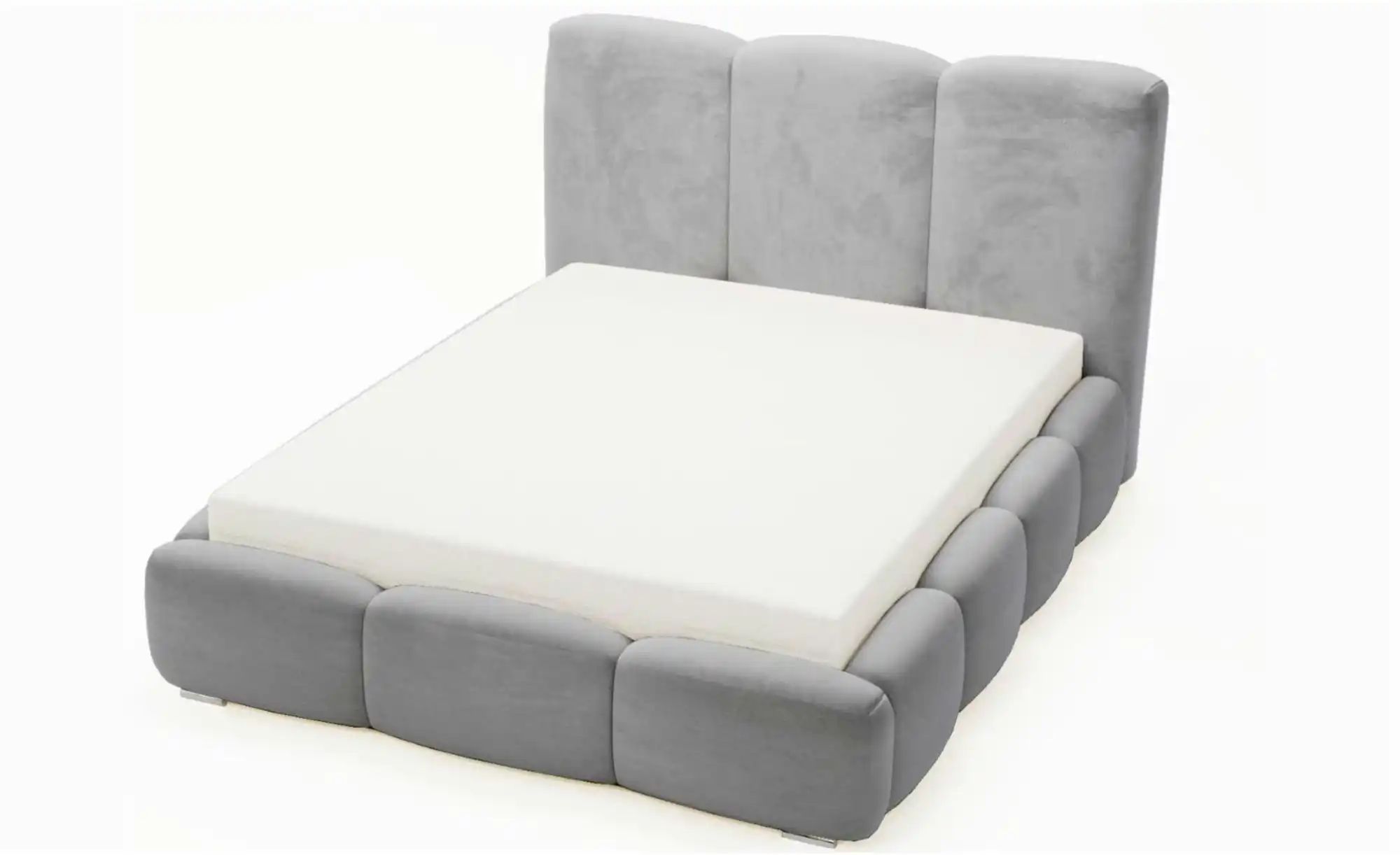 Polsterbett   ¦ grau ¦ Maße (cm): B: 180 H: 105 Betten > Polsterbetten - Hö günstig online kaufen