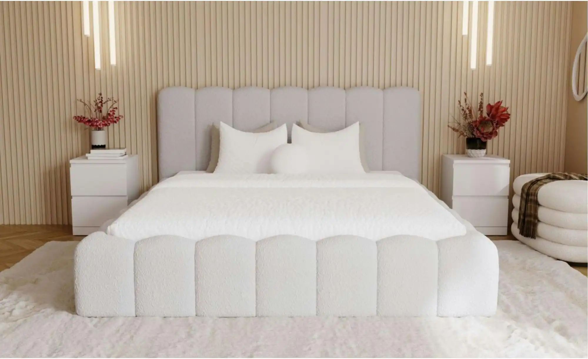 Thumbnail - Polsterbett mit Stauraum Smile ¦ grau ¦ Maße (cm): B: 224 H: 107 Betten > Polsterbetten - Höffner