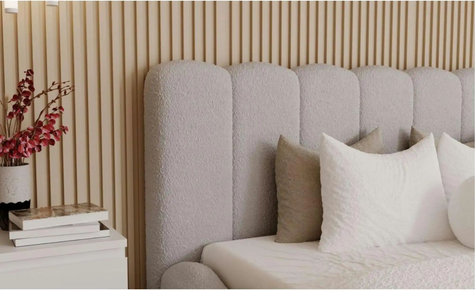 Thumbnail - Polsterbett mit Stauraum Smile ¦ grau ¦ Maße (cm): B: 224 H: 107 Betten > Polsterbetten - Höffner