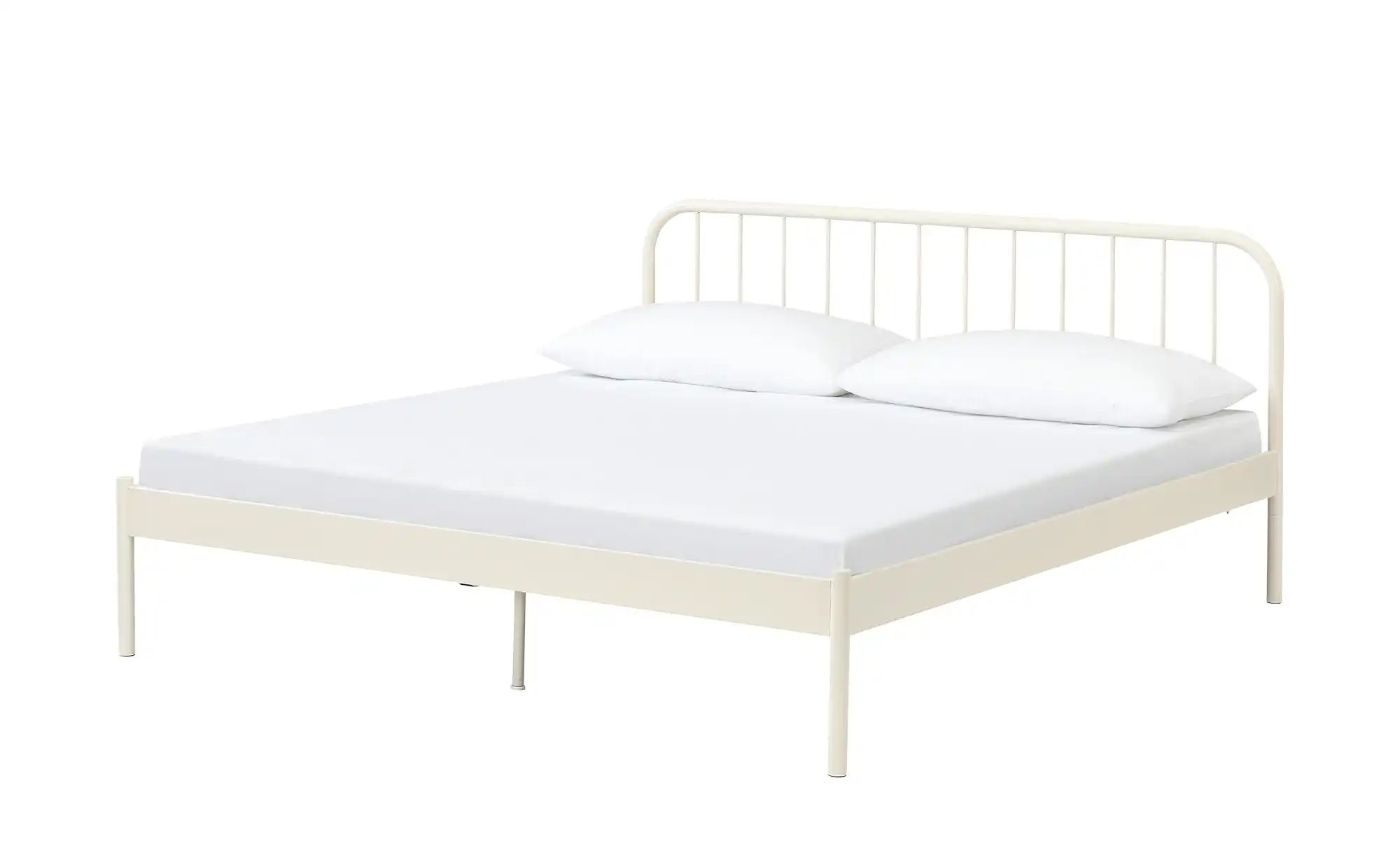 Metallbett Earley ¦ beige ¦ Maße (cm): B: 187 H: 91 T: 209.0 Betten > Bettgestelle - Höffner