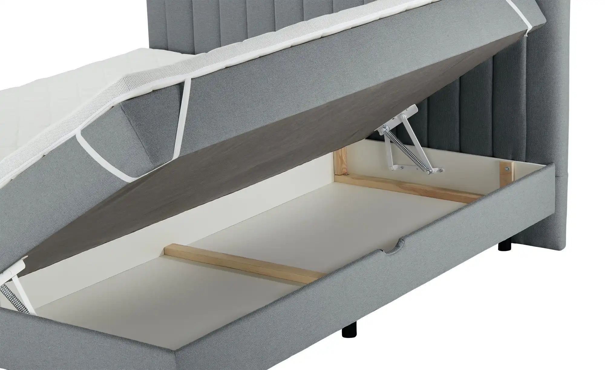 Thumbnail - switch Polsterbett mit Bettkasten Tango ¦ grau ¦ Maße (cm): B: 146 H: 105 Betten > Komfortbetten - Höffner