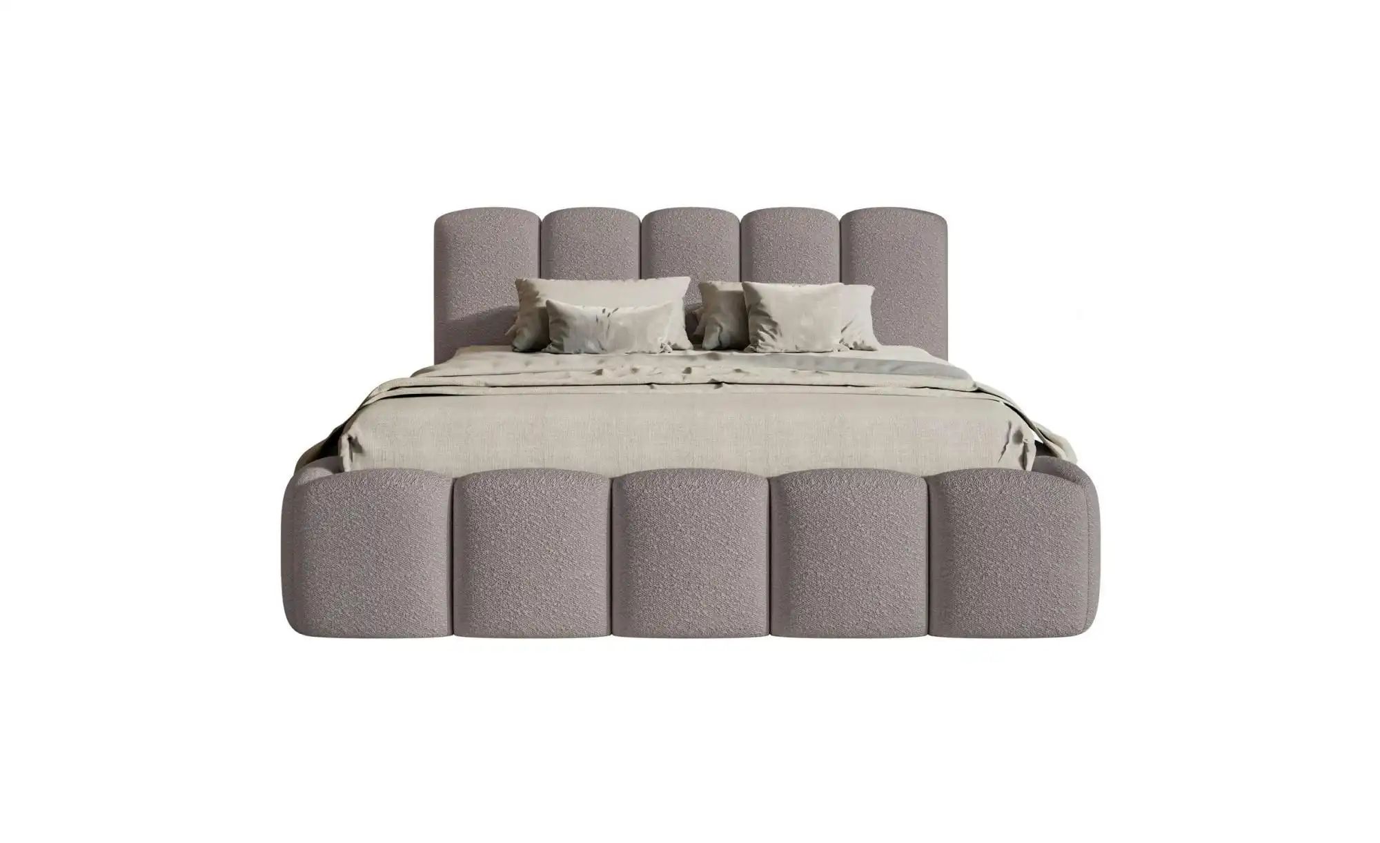 Selsey Polsterbett mit Bettkasten Cloudy II ¦ grau ¦ Maße (cm): B: 167 H: 9 günstig online kaufen
