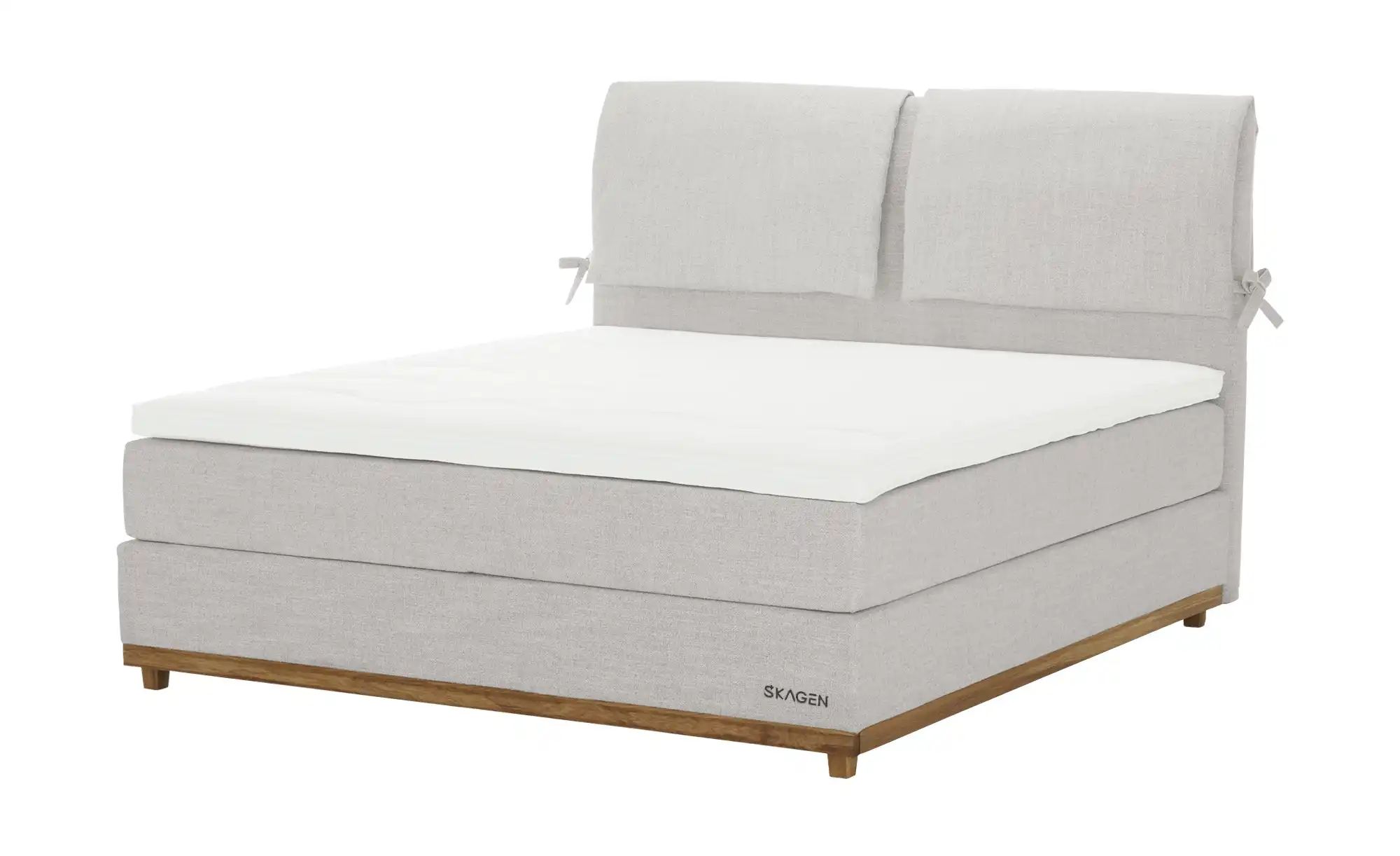 Thumbnail - SKAGEN STUDIO Boxspringbett  Sild ¦ beige ¦ Maße (cm): B: 184 H: 124 Betten > Boxspringbetten - Höffner