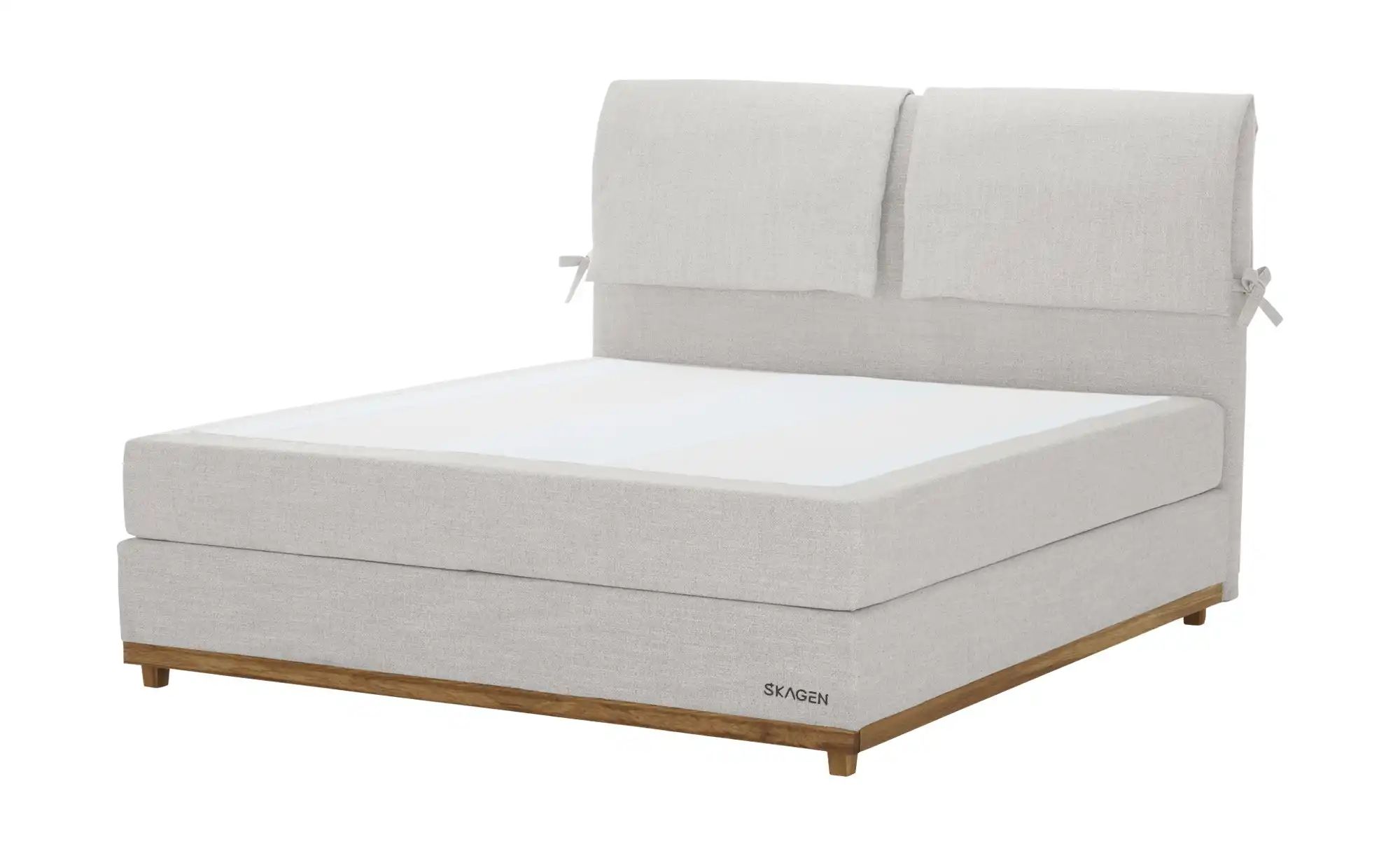 Thumbnail - SKAGEN STUDIO Boxspringbett  Sild ¦ beige ¦ Maße (cm): B: 184 H: 124 Betten > Boxspringbetten - Höffner