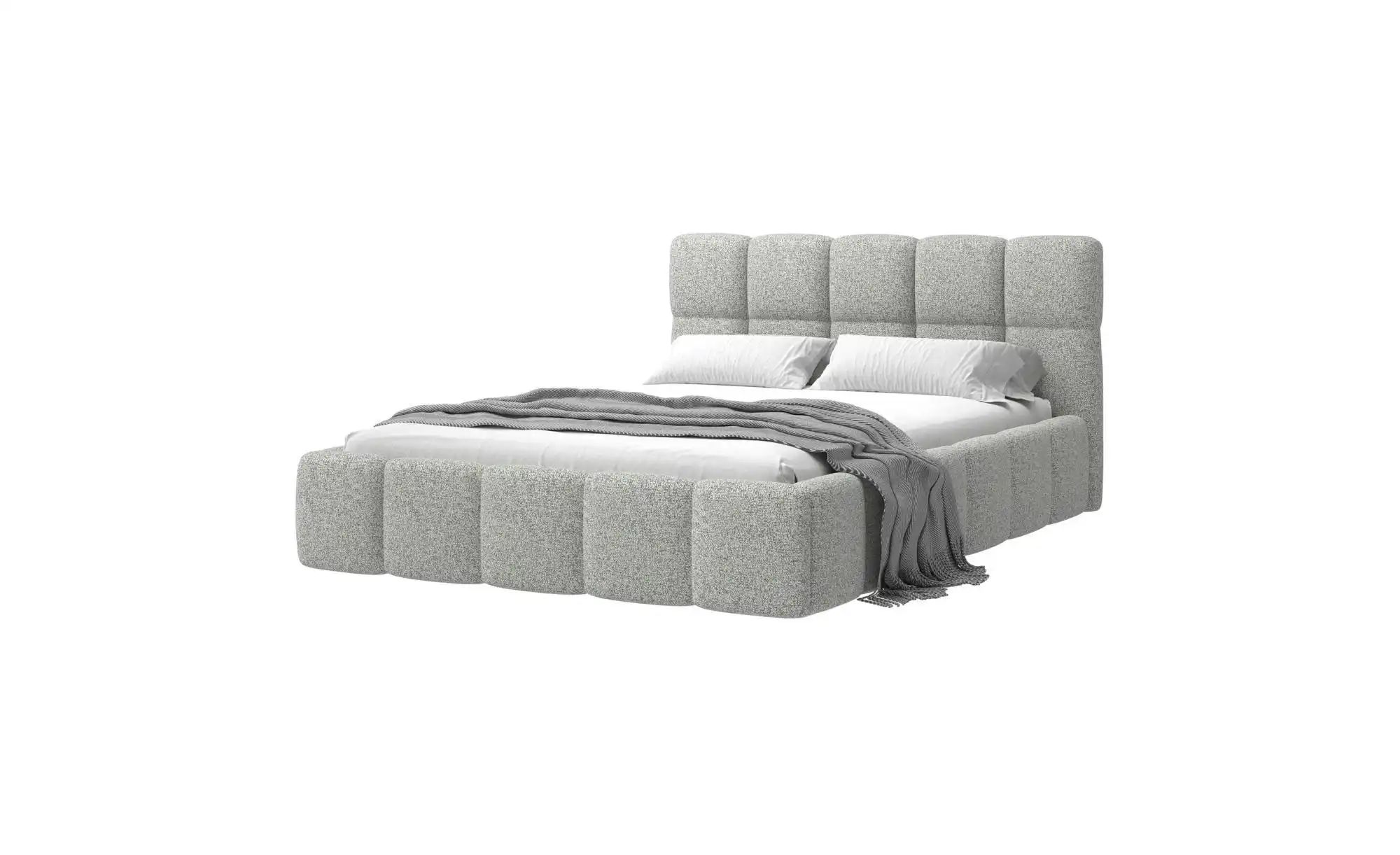 Selsey Polsterbett mit Lattenrost Cloudy ¦ grau ¦ Maße (cm): B: 200 H: 96 B günstig online kaufen