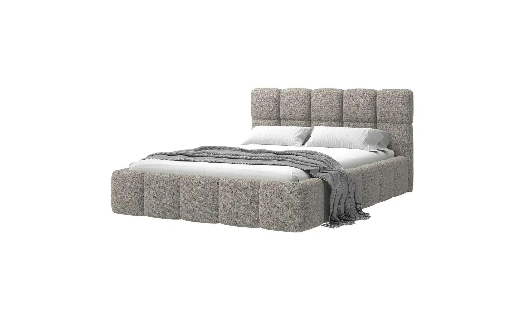 Selsey Polsterbett mit Bettkasten Cloudy ¦ beige ¦ Maße (cm): B: 200 H: 96 günstig online kaufen