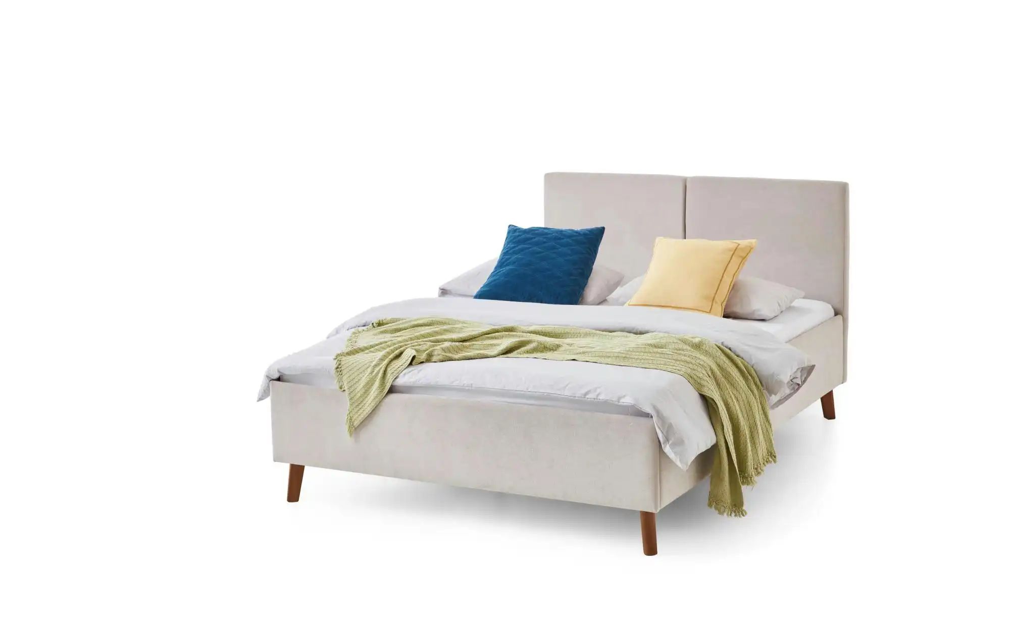 Polsterbett in beige Piano  beige  Maße (cm): B: 146 H: 100 | 04255718448972