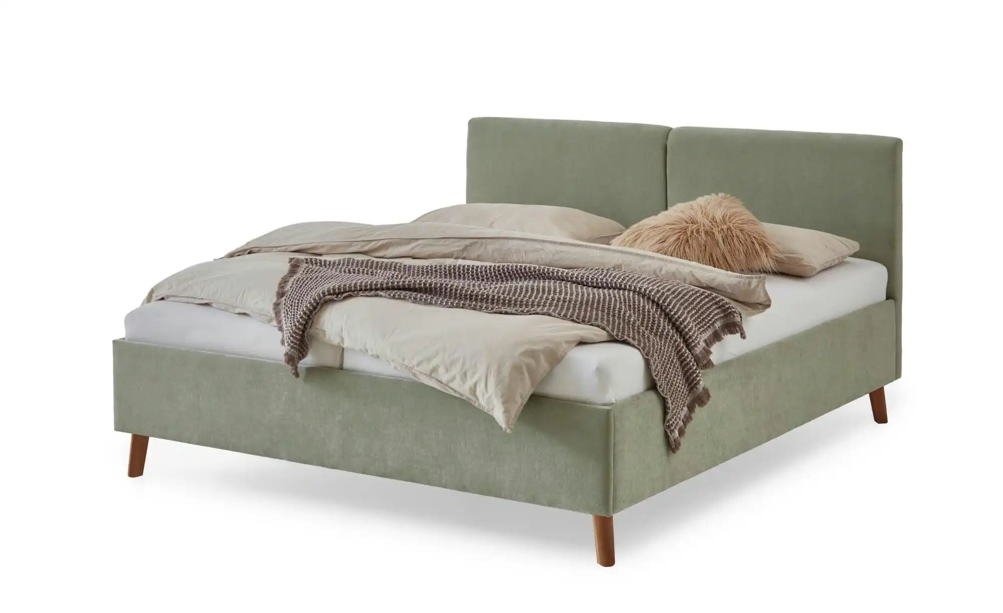 Polsterbett in hellgrün Piano  grün  Maße (cm): B: 166 H: 100 | 04255718449016