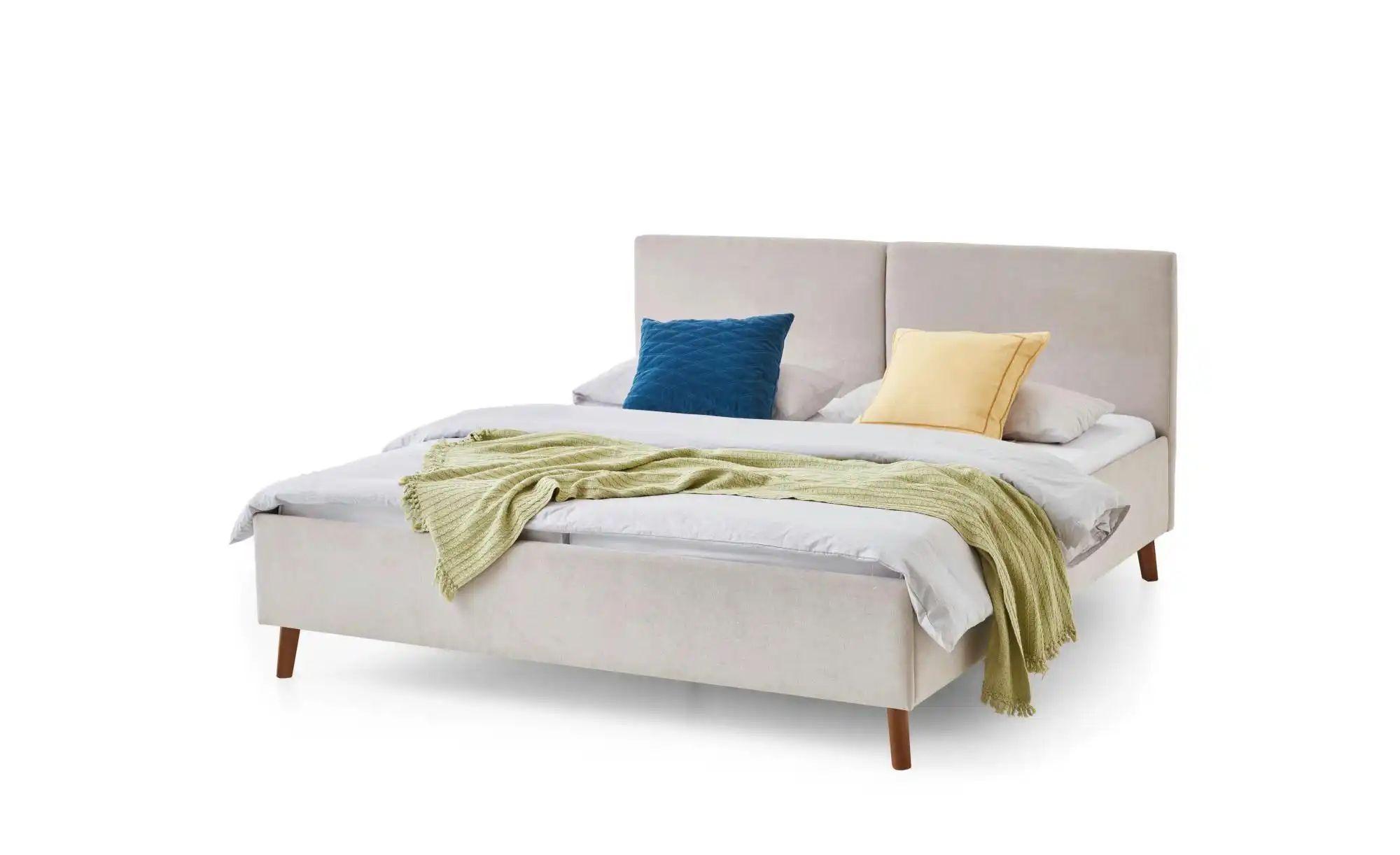 Polsterbett in beige Piano  beige  Maße (cm): B: 186 H: 100 | 04255718448996