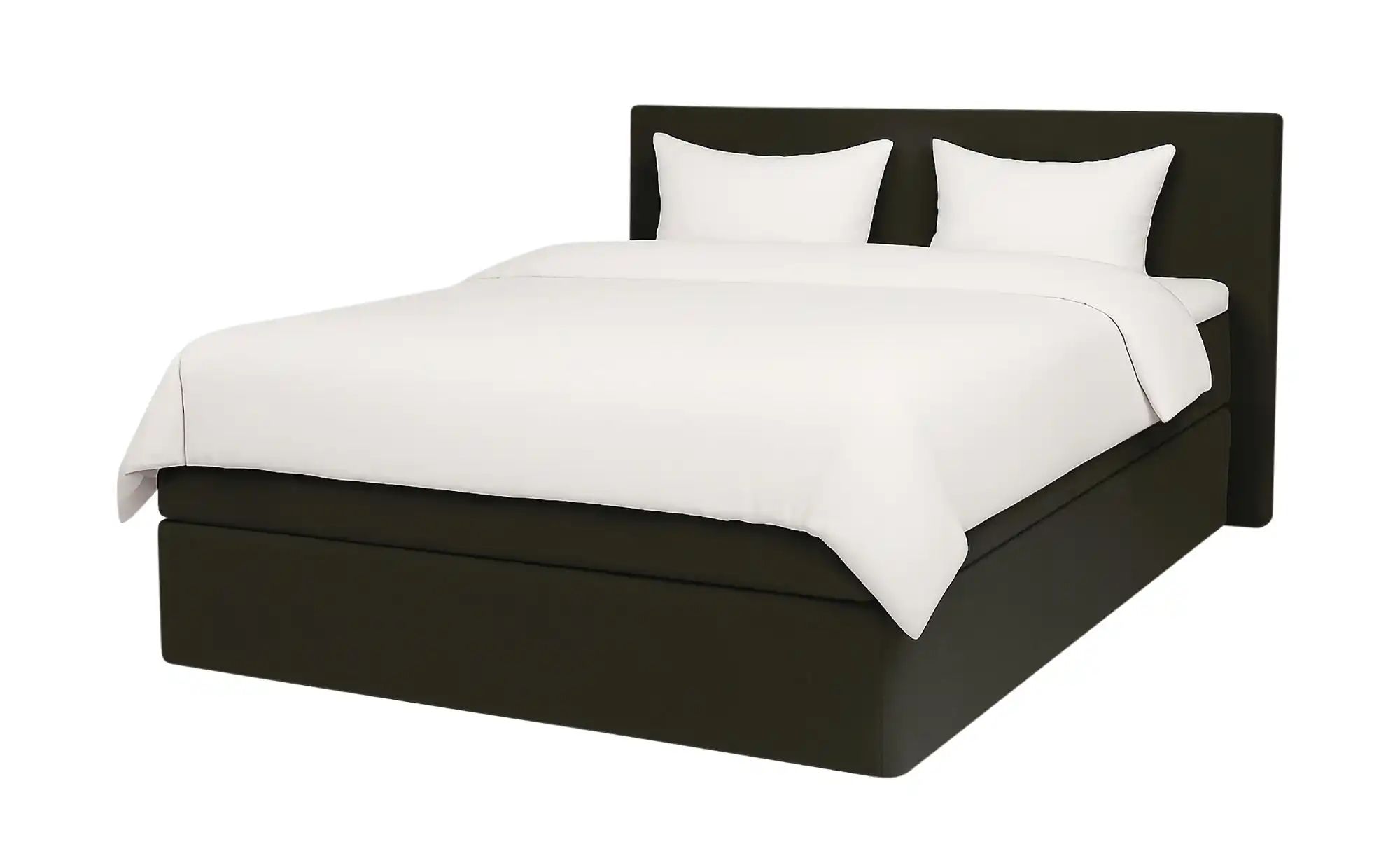 Boxspringbett  Elin ¦ schwarz ¦ Maße (cm): B: 120 H: 105 Betten > Boxspring günstig online kaufen