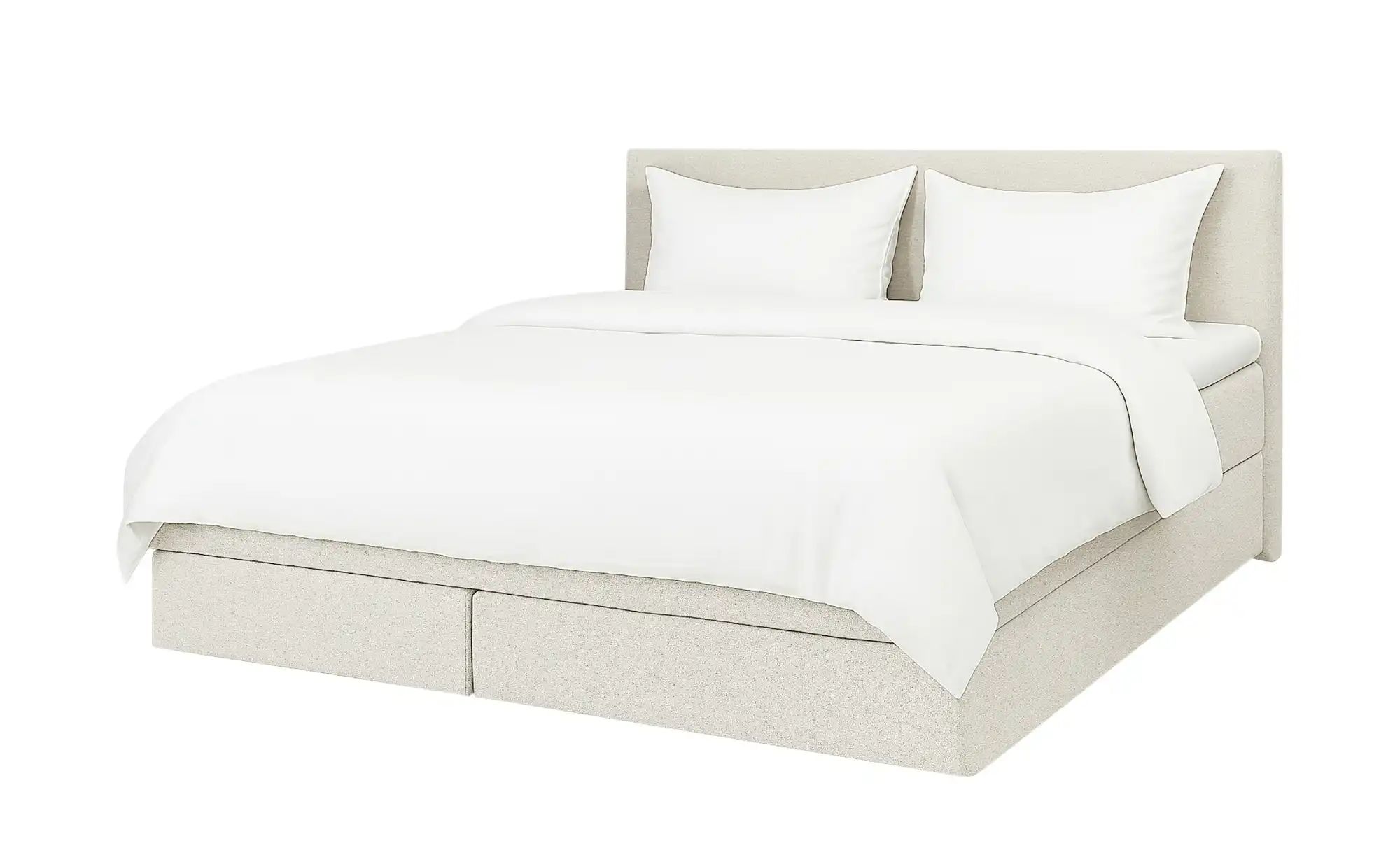 Boxspringbett  Elin ¦ creme ¦ Maße (cm): B: 160 H: 105 Betten > Boxspringbe günstig online kaufen