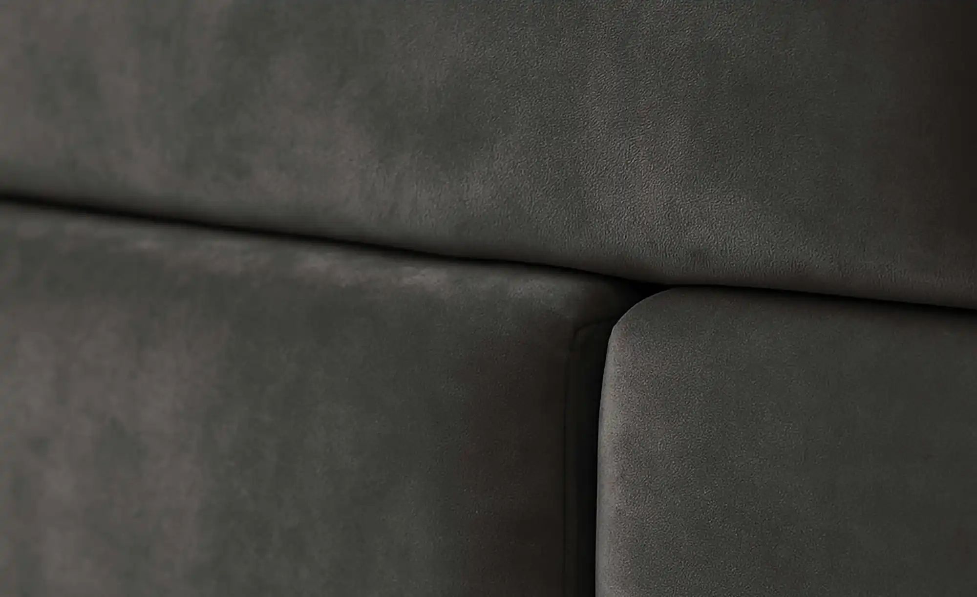 Thumbnail - Boxspringbett 180x200 in anthrazit Elin ¦ schwarz ¦ Maße (cm): B: 180 H: 105 Betten > Boxspringbetten - Höffner