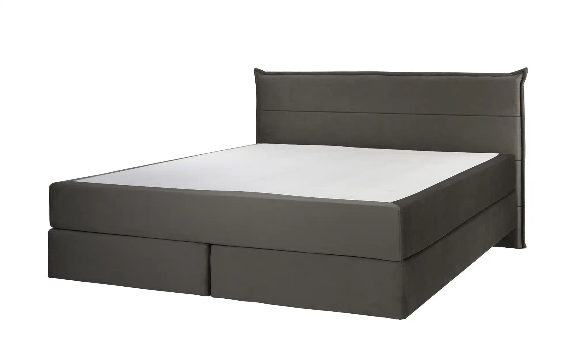 Boxspringbett 180x200 in anthrazit Lunor ¦ Maße (cm): B: 180 H: 105 Betten günstig online kaufen