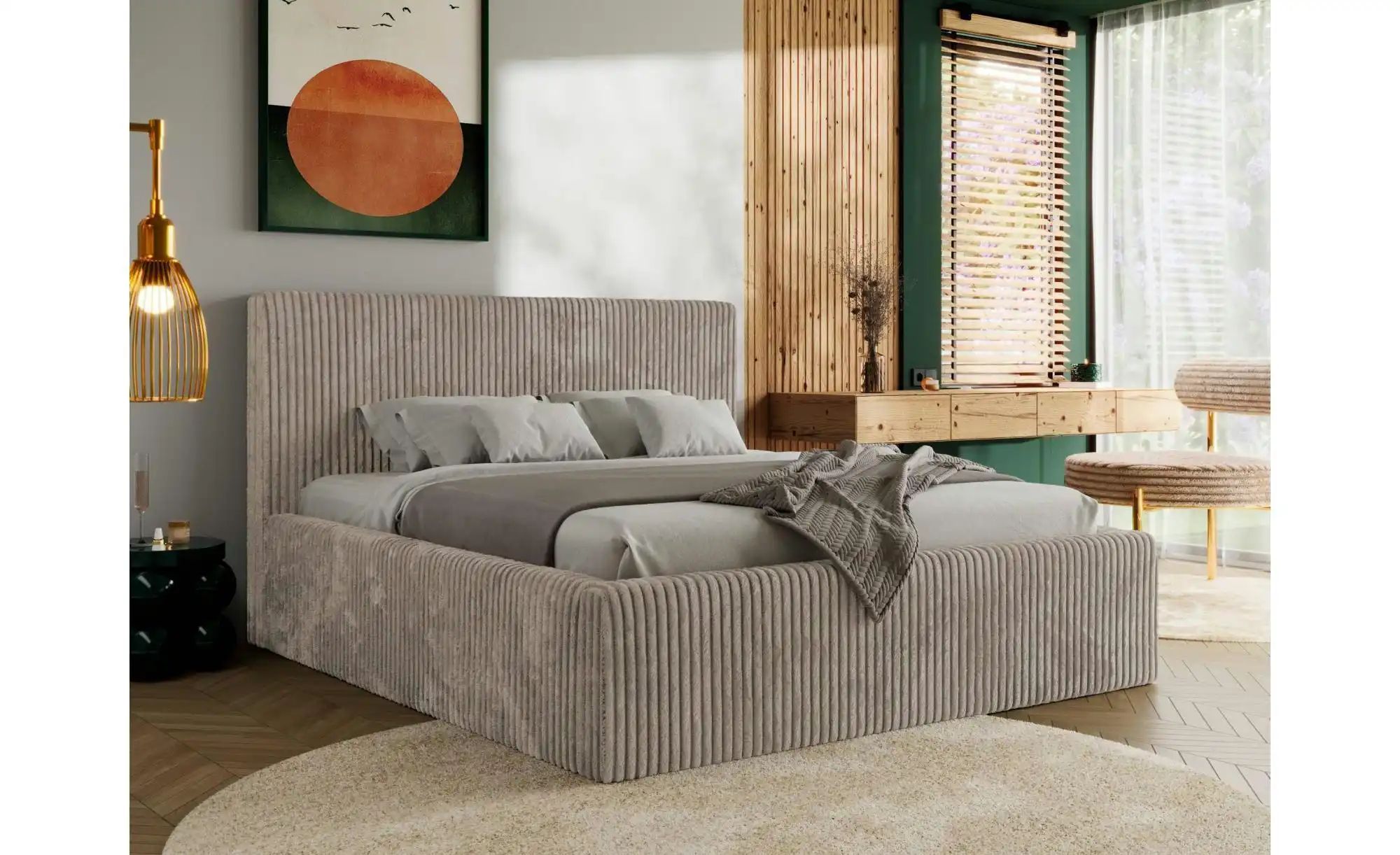 Polsterbett mit Bettkasten Tiliano Classic ¦ braun ¦ Maße (cm): B: 176 H: 1 günstig online kaufen