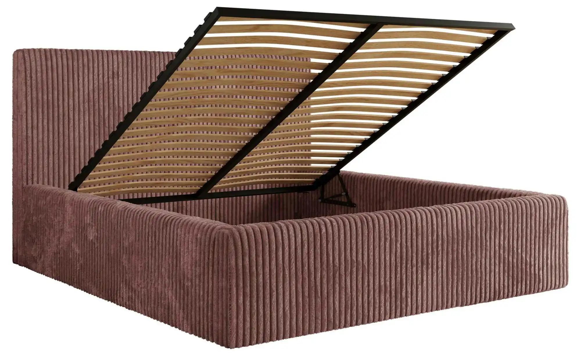 Polsterbett mit Bettkasten Tiliano Classic ¦ rosa/pink ¦ Maße (cm): B: 216 günstig online kaufen