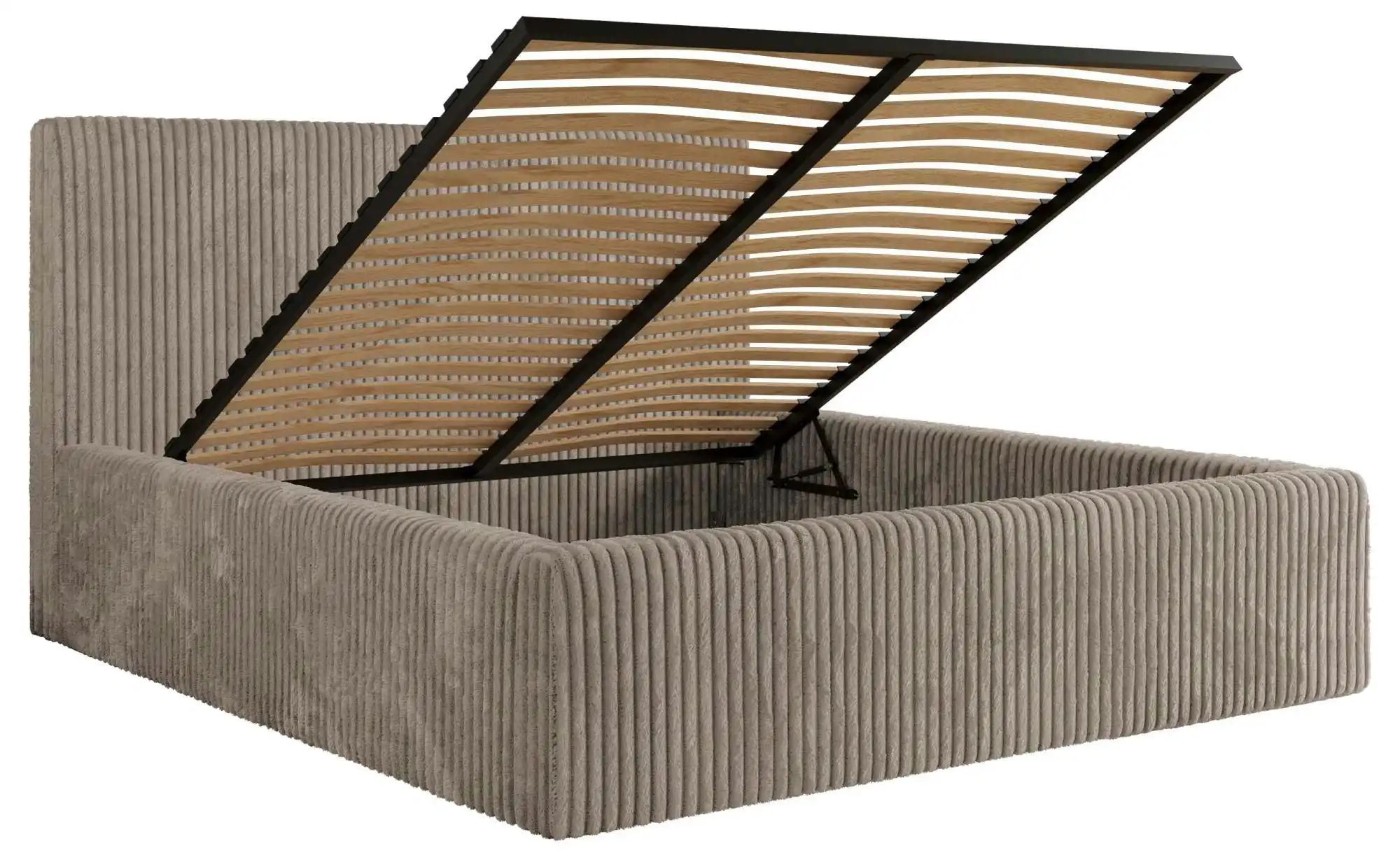 Polsterbett mit Bettkasten Tiliano Classic ¦ braun ¦ Maße (cm): B: 196 H: 1 günstig online kaufen