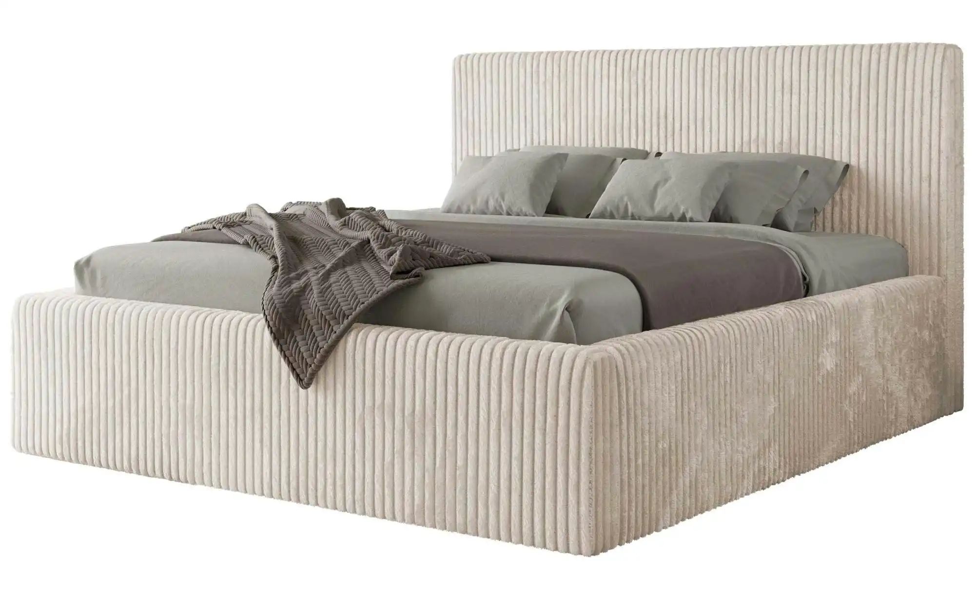 Polsterbett mit Bettkasten Tiliano Classic ¦ beige ¦ Maße (cm): B: 216 H: 1 günstig online kaufen