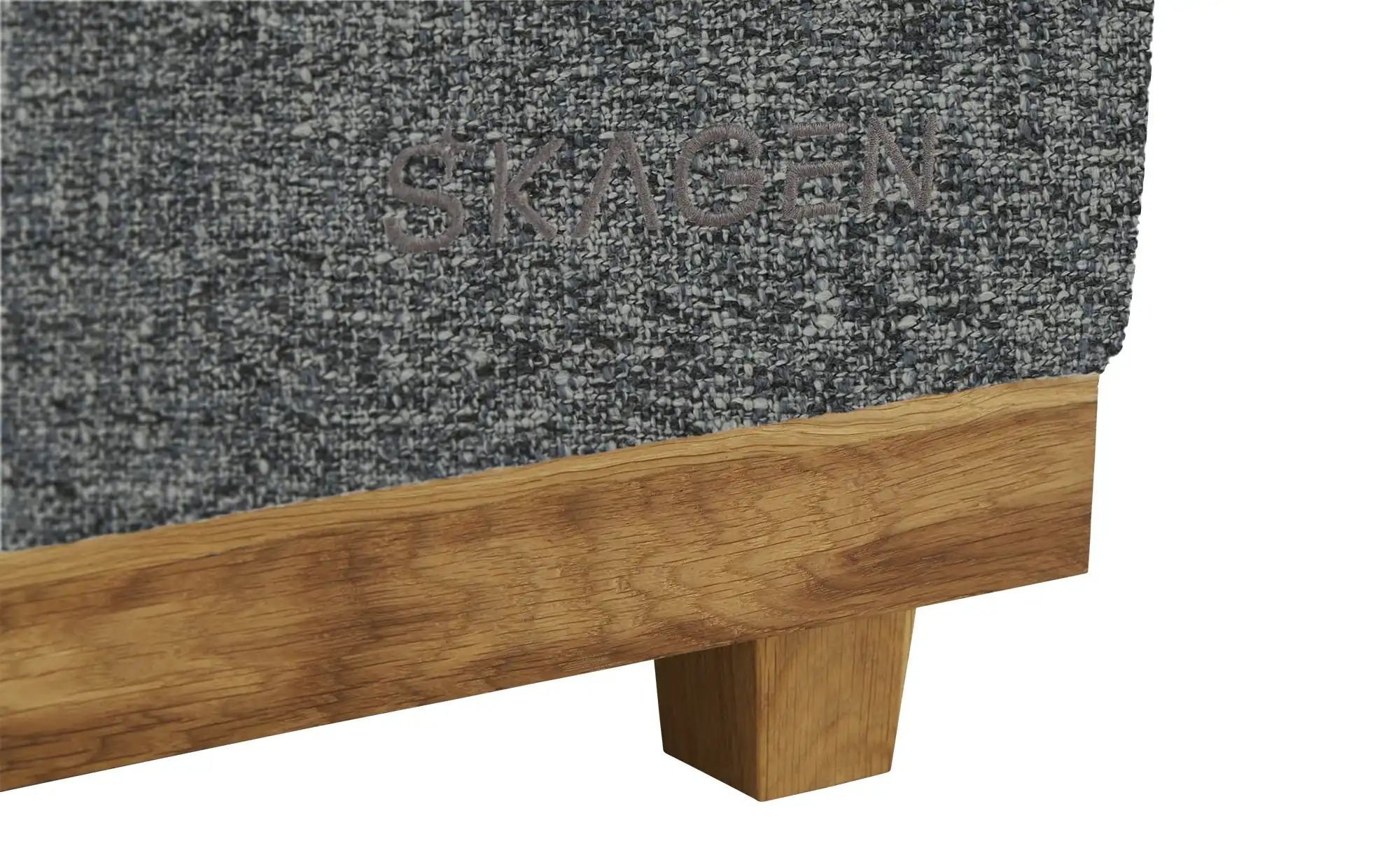 SKAGEN STUDIO Boxspringbett  Sild ¦ grau ¦ Maße (cm): B: 184 H: 124 Betten günstig online kaufen