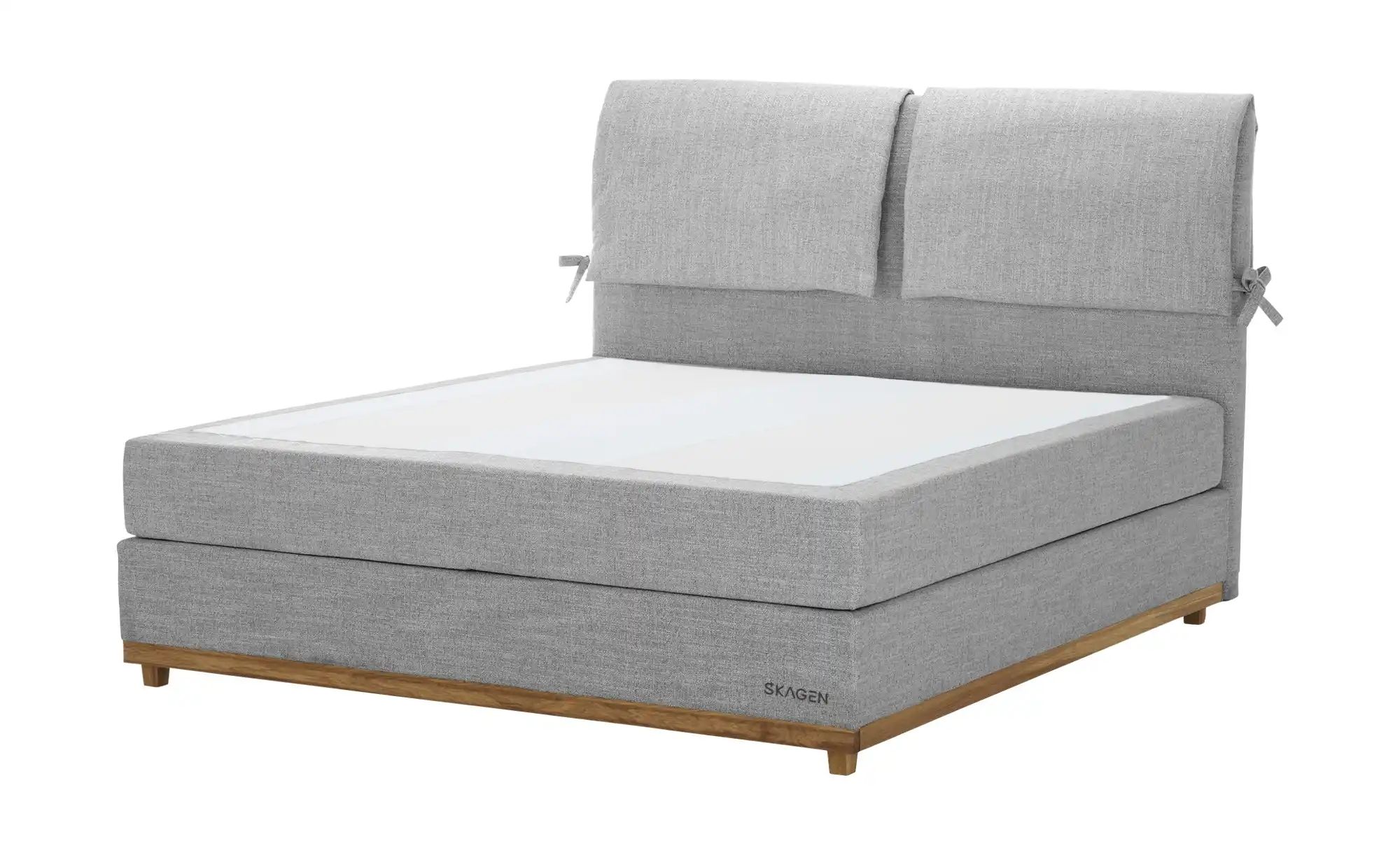Thumbnail - SKAGEN STUDIO Boxspringbett  Sild ¦ grau ¦ Maße (cm): B: 184 H: 124 Betten > Boxspringbetten - Höffner