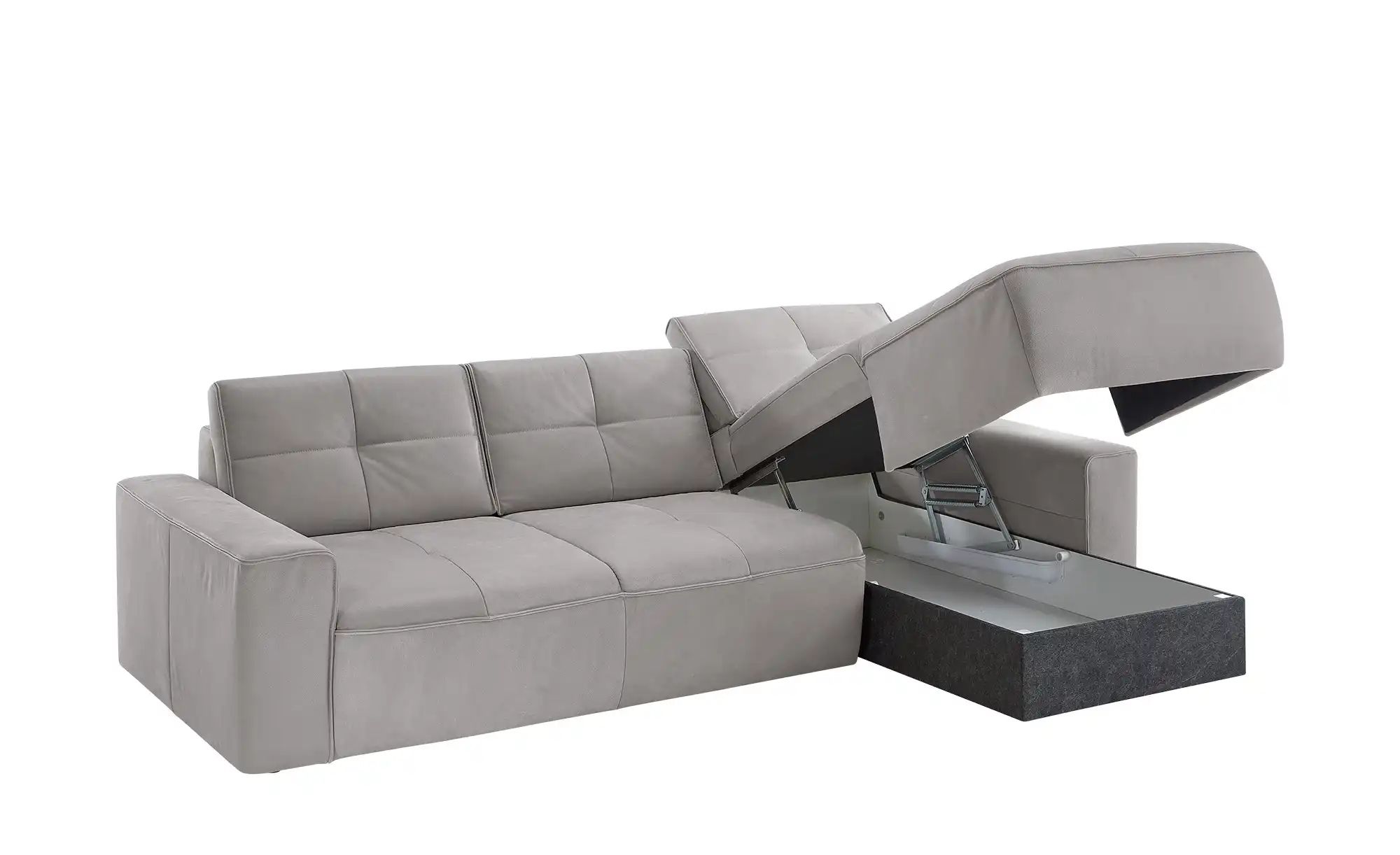 Thumbnail - meinSofa Ecksofa Mick ¦ grau ¦ Maße (cm): B: 295 H: 85 T: 188.0 Polstermöbel > Sofas > Ecksofas - Höffner