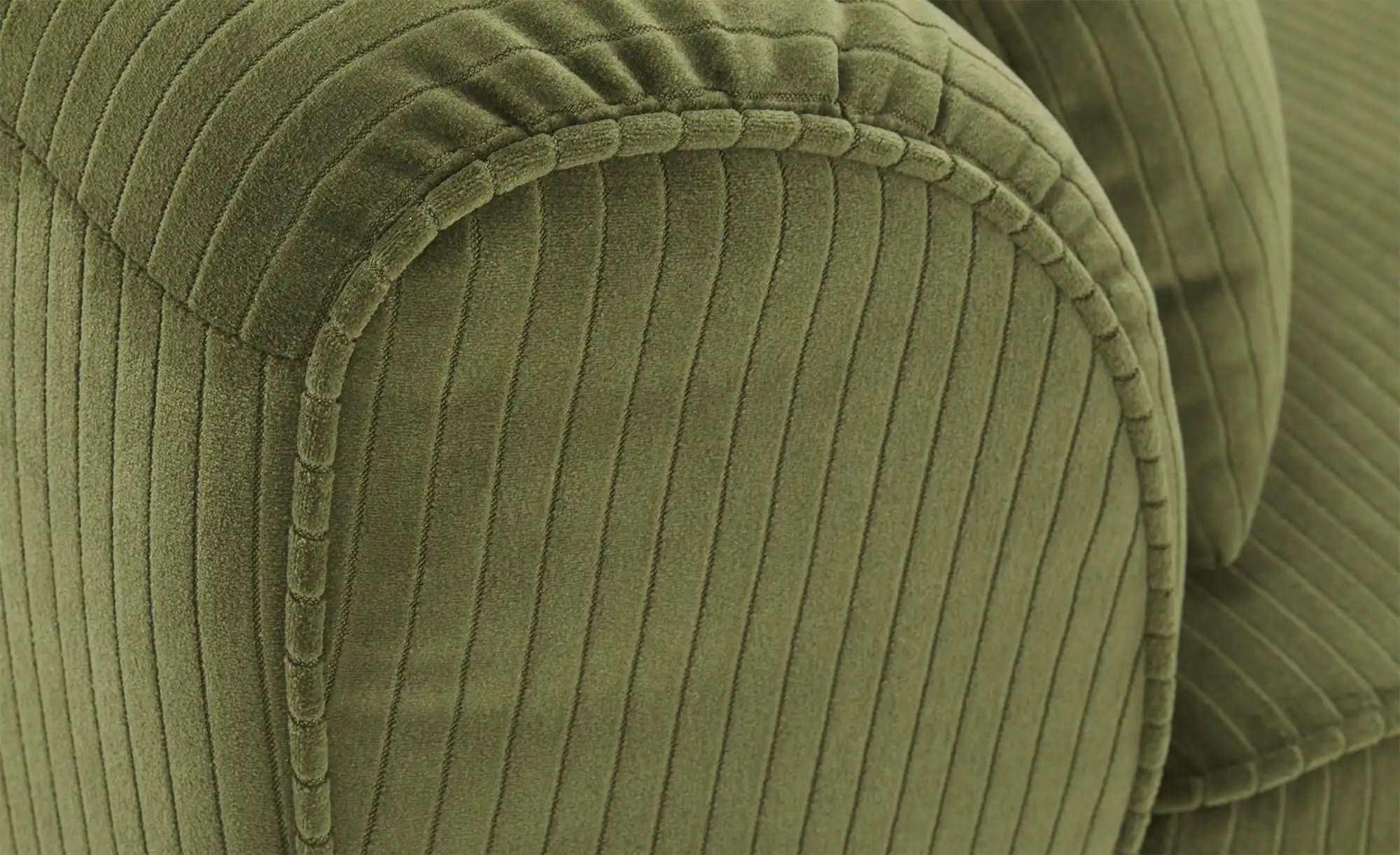 Thumbnail - smart Big Sofa  Savita ¦ grün ¦ Maße (cm): B: 250 H: 81 T: 106.0 Polstermöbel > Sofas > 2-Sitzer - Höffner