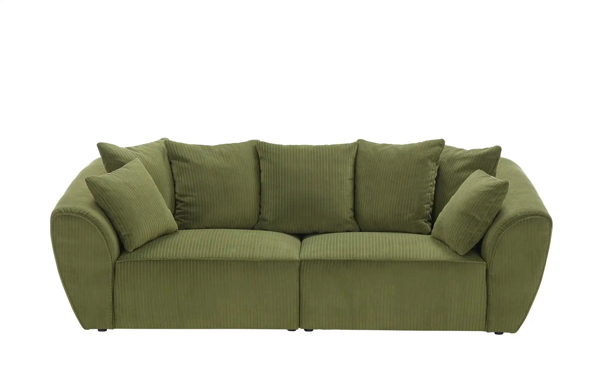 smart Big Sofa  Savita ¦ grün ¦ Maße (cm): B: 250 H: 81 T: 106.0 Polstermöb günstig online kaufen