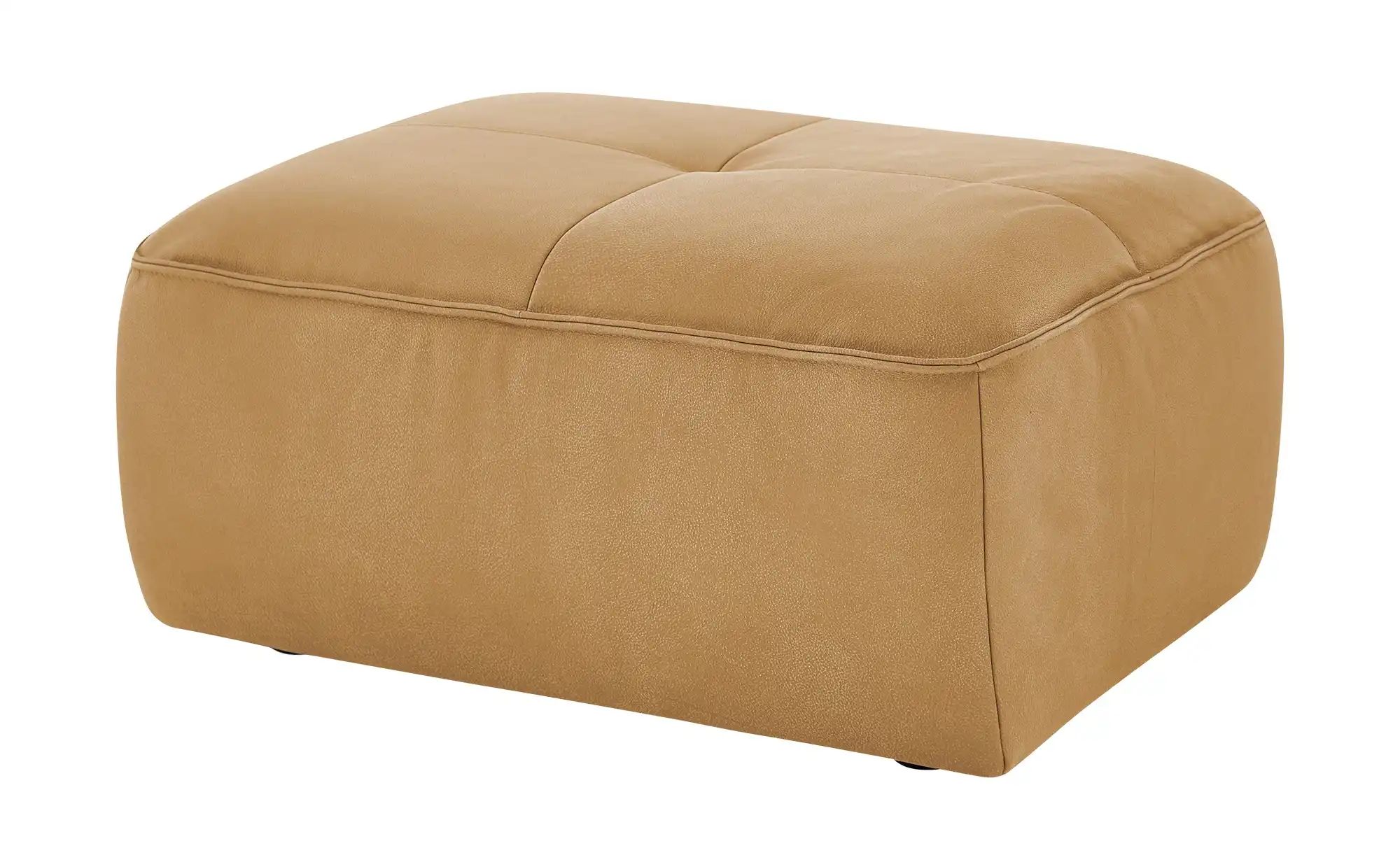 meinSofa XL-Hocker  Mick ¦ gelb ¦ Maße (cm): B: 85 H: 43 T: 68 Polstermöbel günstig online kaufen