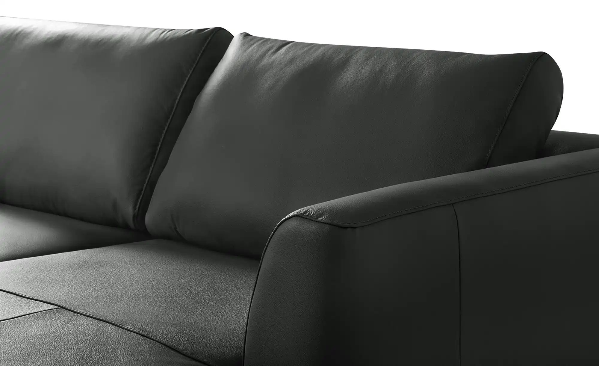 Thumbnail - uno Ecksofa  Savona ¦ schwarz ¦ Maße (cm): B: 220 H: 83 T: 180.0 Polstermöbel > Sofas > Ecksofas - Höffner